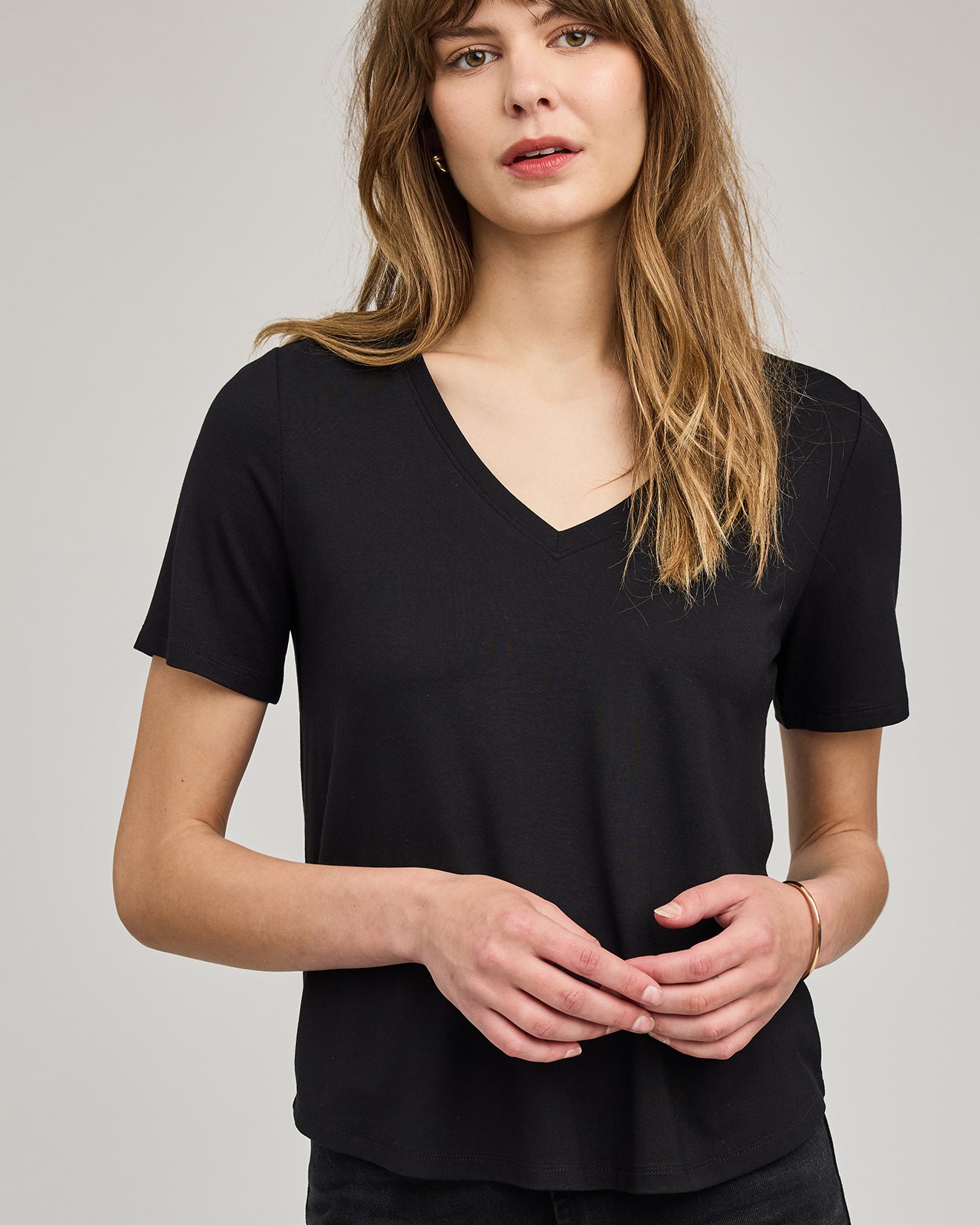 *PRE ORDER* GENTLE FAWN JAMIE TEE - BLACK