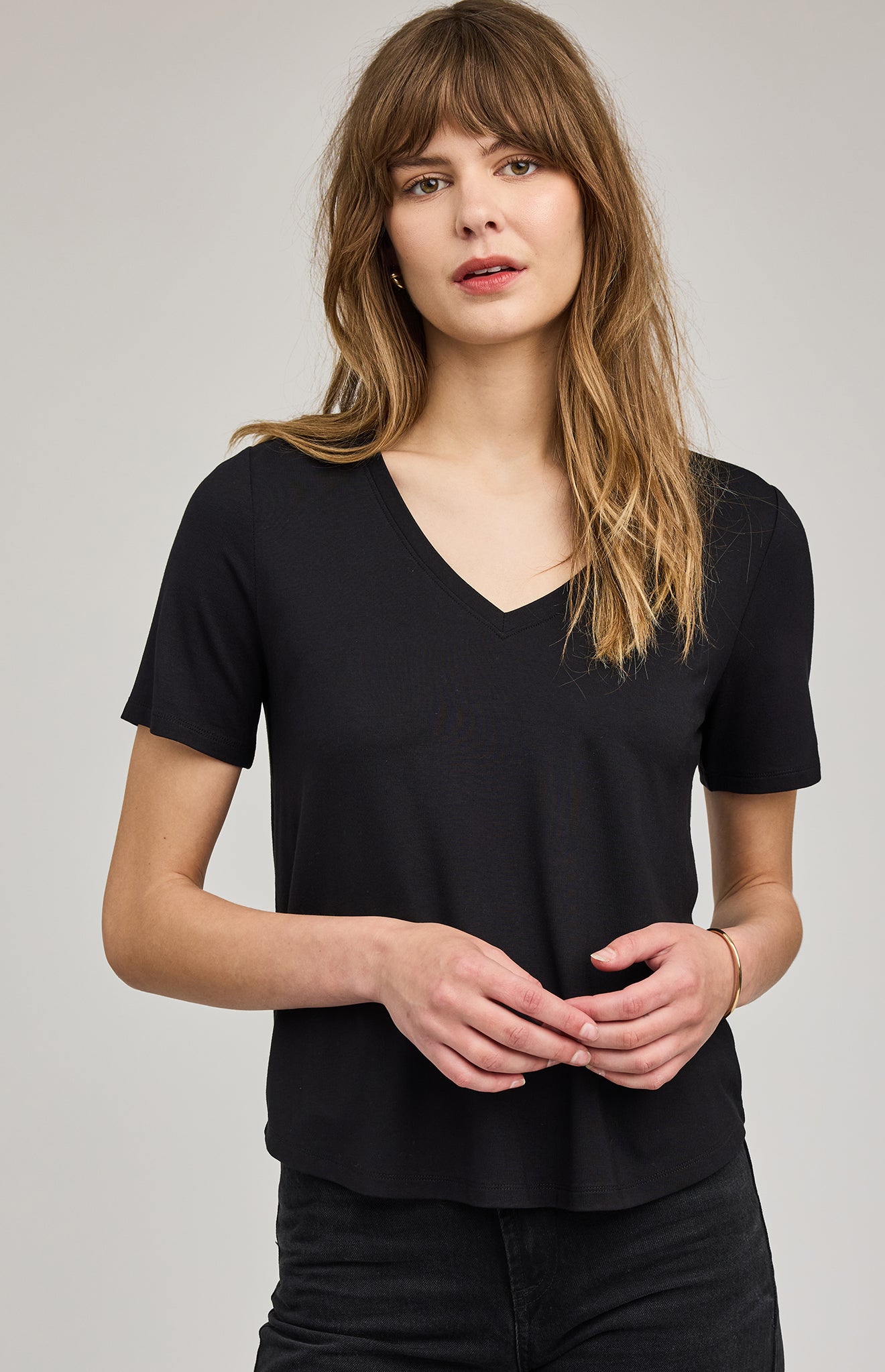 *PRE ORDER* GENTLE FAWN JAMIE TEE - BLACK