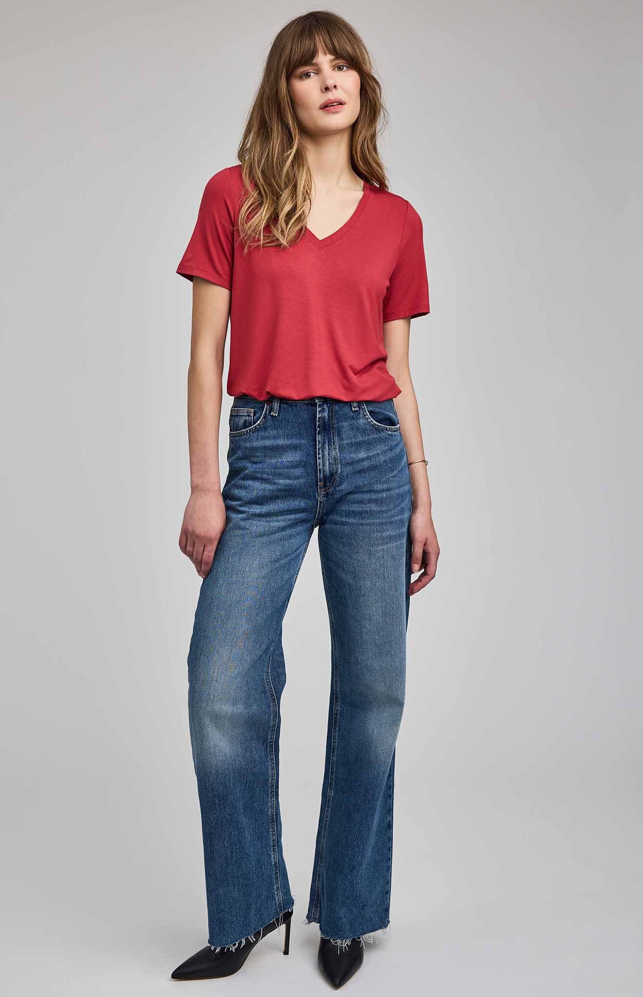 *PRE ORDER* GENTLE FAWN JAMIE TEE - GARNET