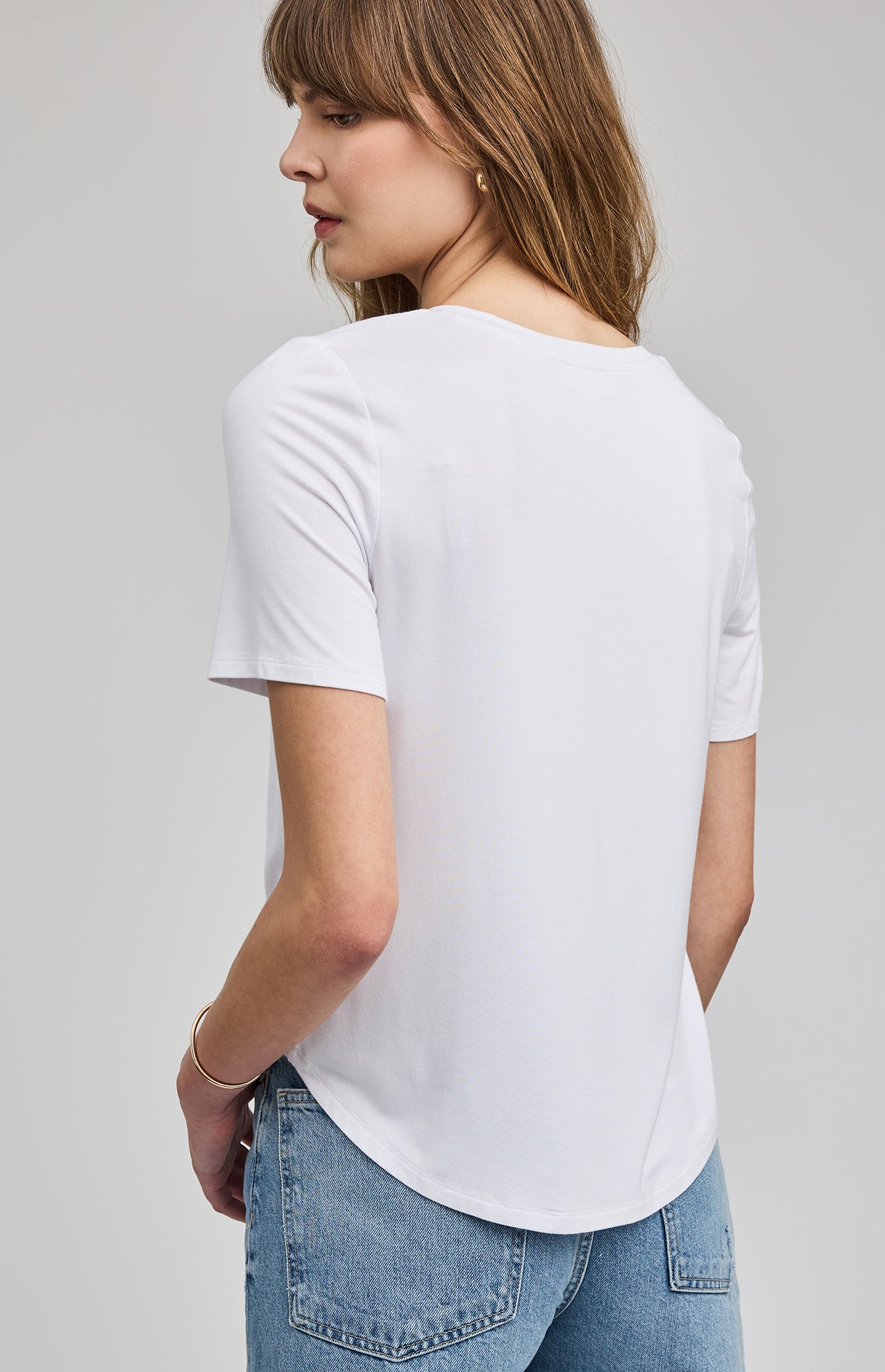 *PRE ORDER* GENTLE FAWN JAMIE TEE - WHITE