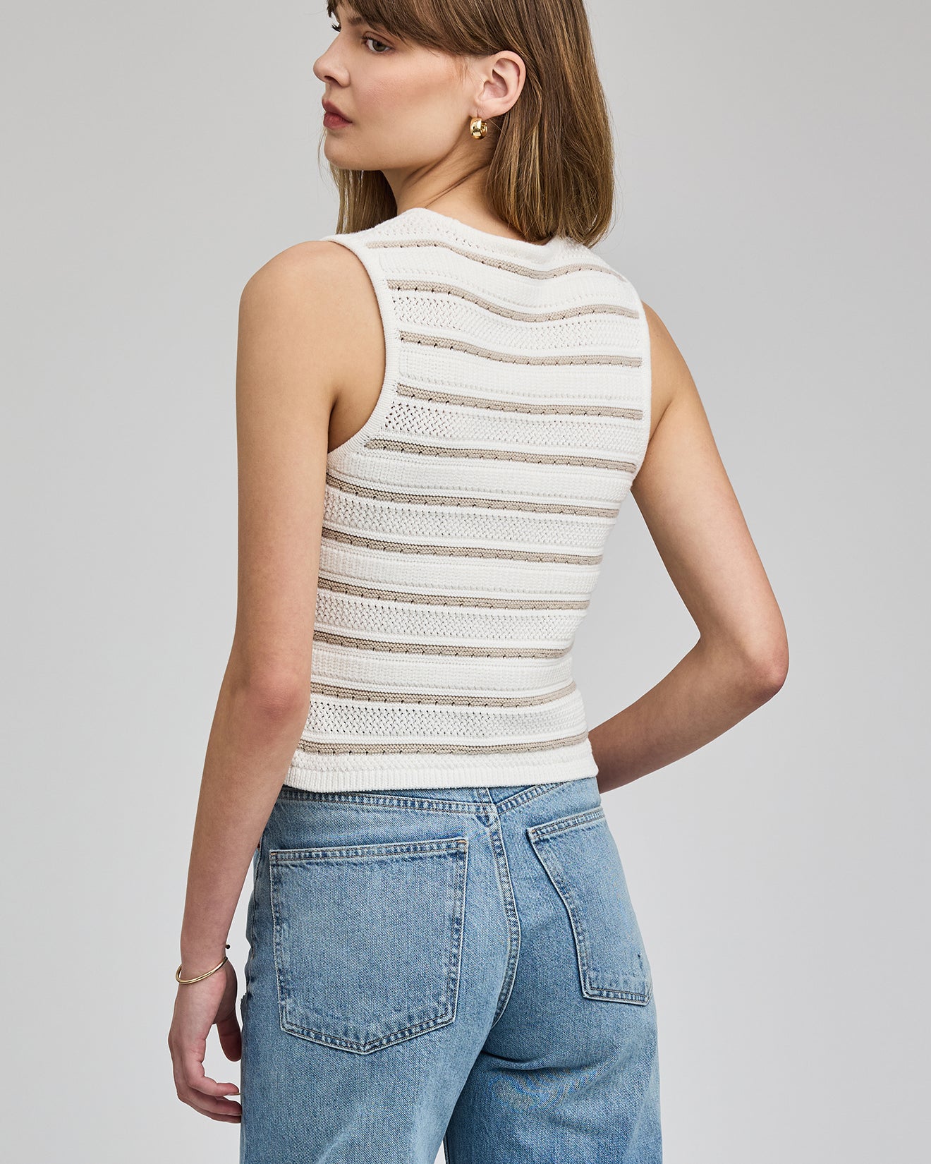 *PRE ORDER* GENTLE FAWN MARIANA KNIT TANK - BEECHWOOD STRIPES