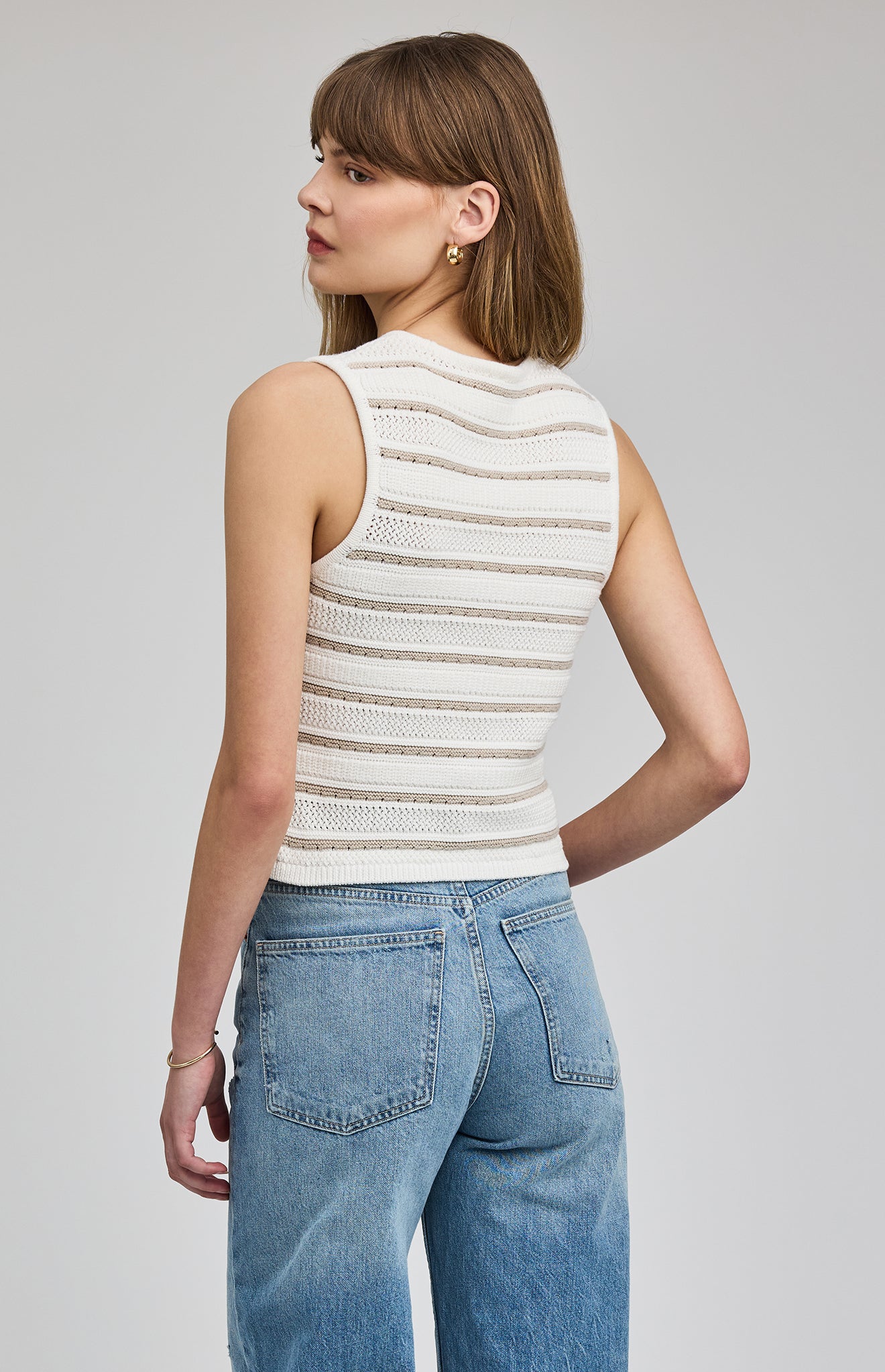 *PRE ORDER* GENTLE FAWN MARIANA KNIT TANK - BEECHWOOD STRIPES