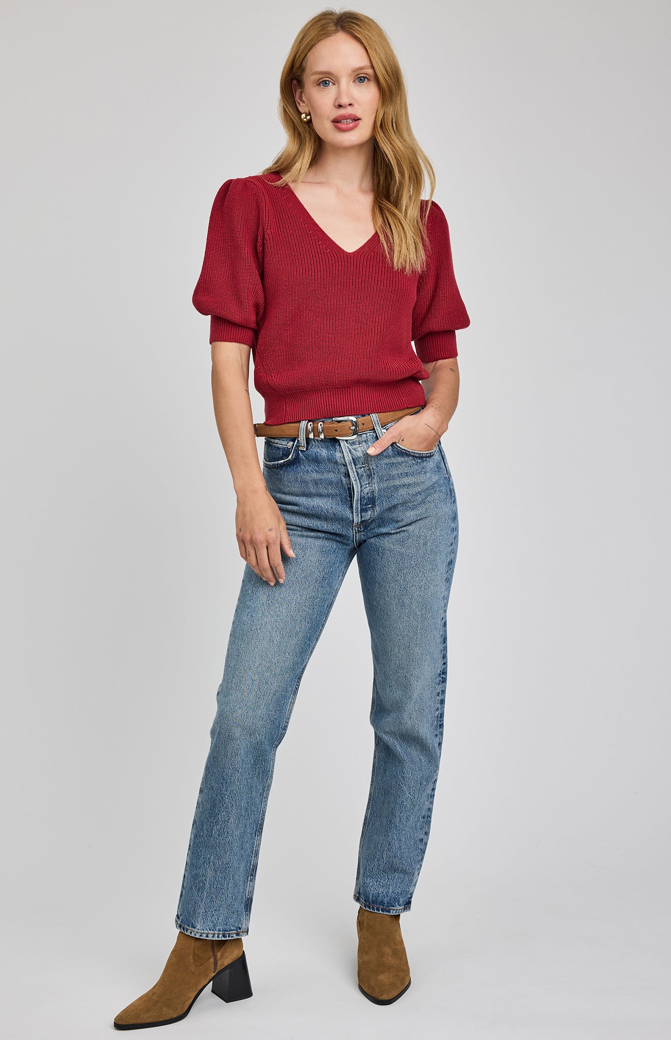 *PRE ORDER* GENTLE FAWN PHOEBE PULLOVER - GARNET