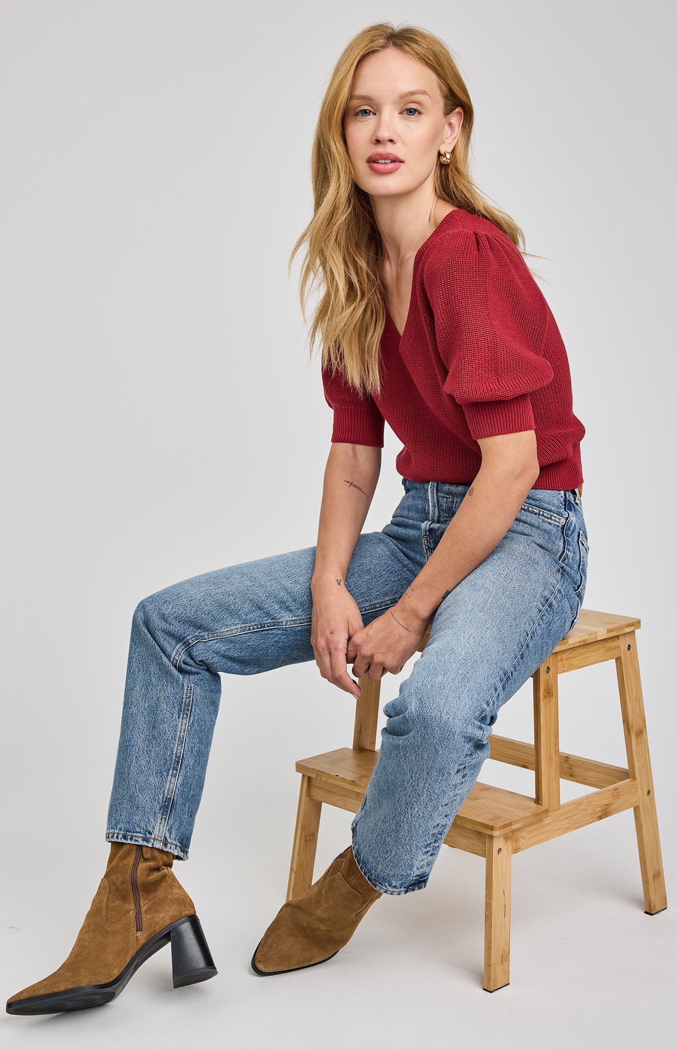 *PRE ORDER* GENTLE FAWN PHOEBE PULLOVER - GARNET