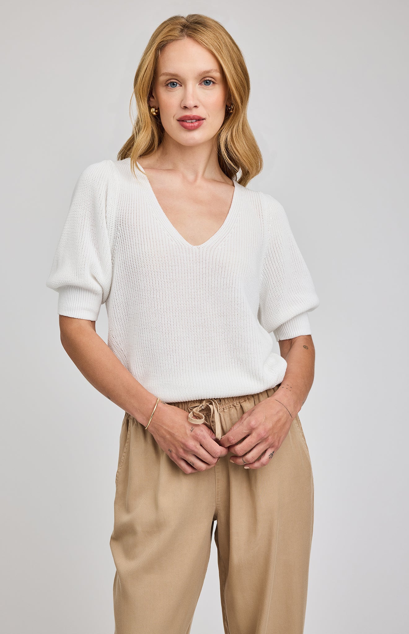 *PRE ORDER* GENTLE FAWN PHOEBE PULLOVER - WHITE
