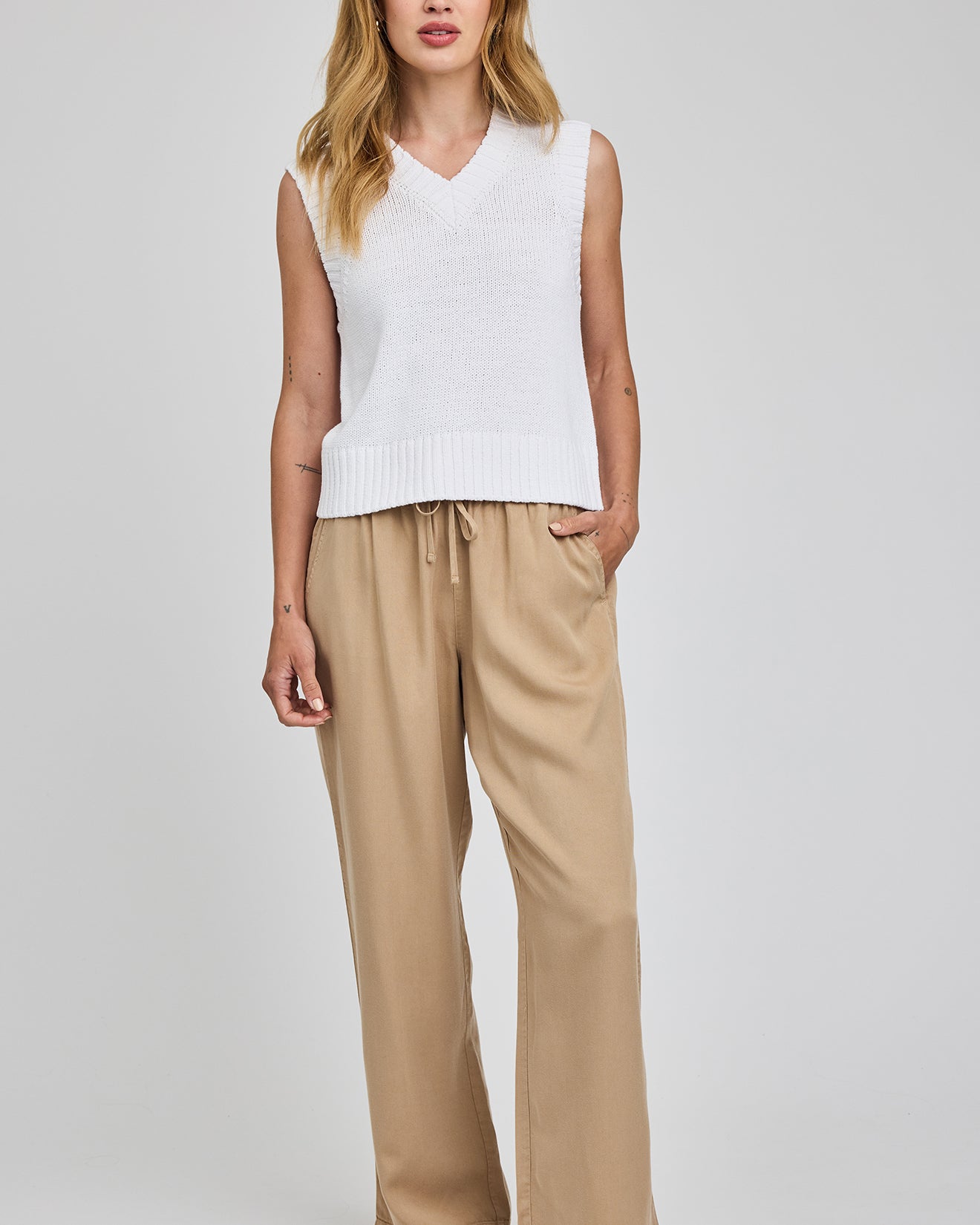 *PRE ORDER* GENTLE FAWN GABRIEL PANTS - WASHED KHAKI