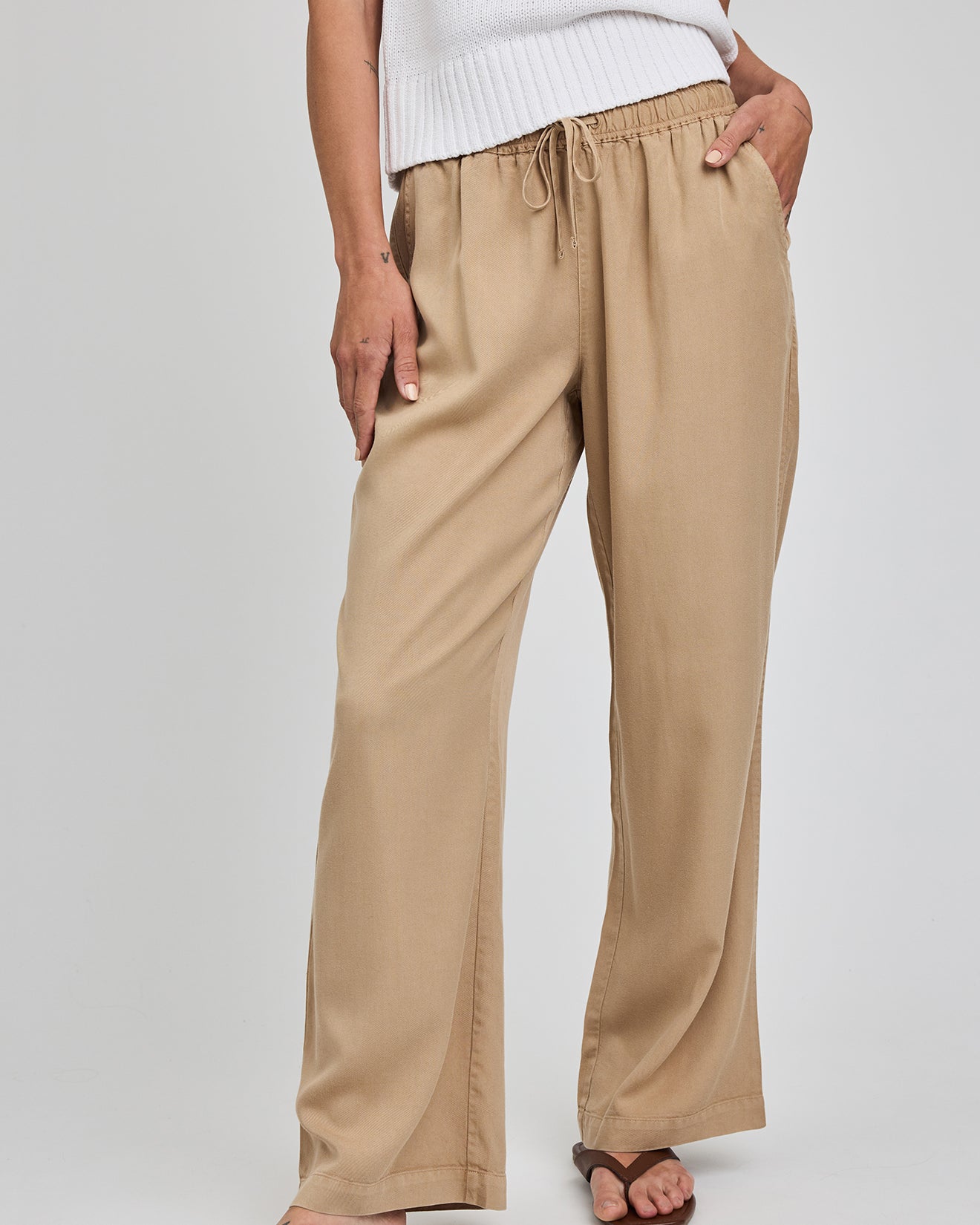 *PRE ORDER* GENTLE FAWN GABRIEL PANTS - WASHED KHAKI