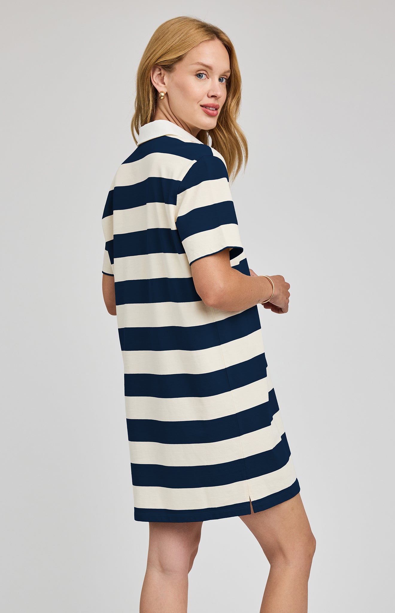 *PRE ORDER* GENTLE FAWN COLBIE TEE DRESS - NAVY STRIPE