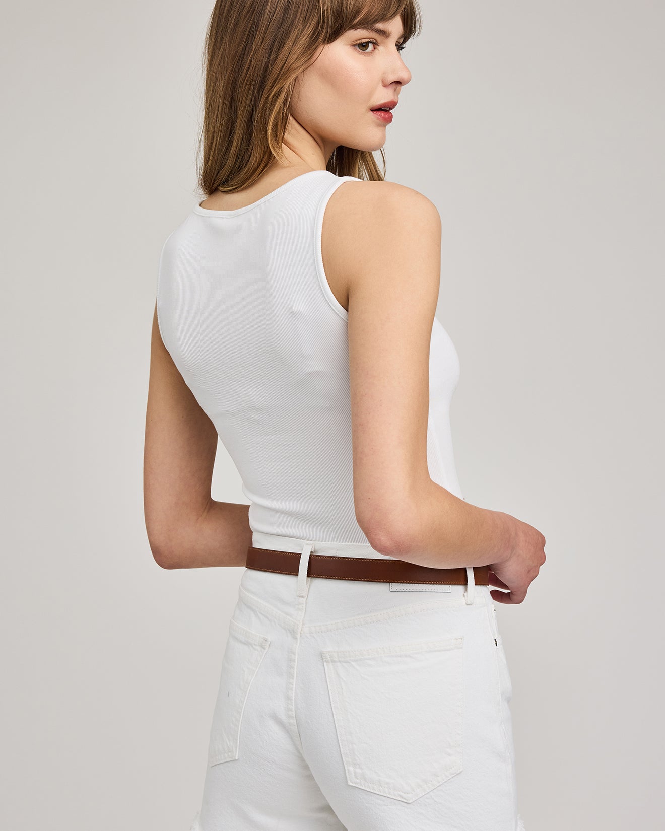 GENTLE FAWN NAIA TANK - WHITE
