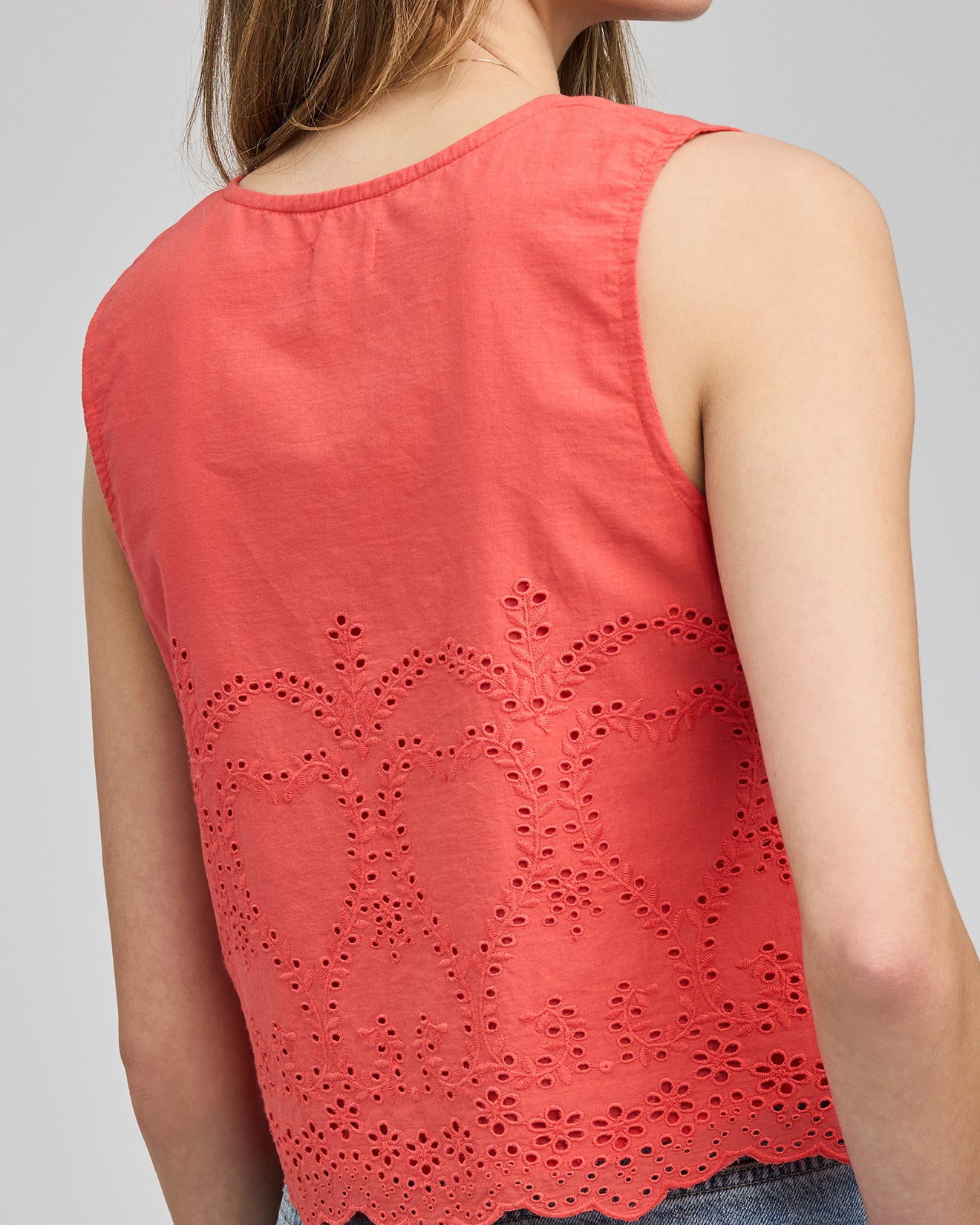 GENTLE FAWN RHEA TIE VEST - GRENADINE