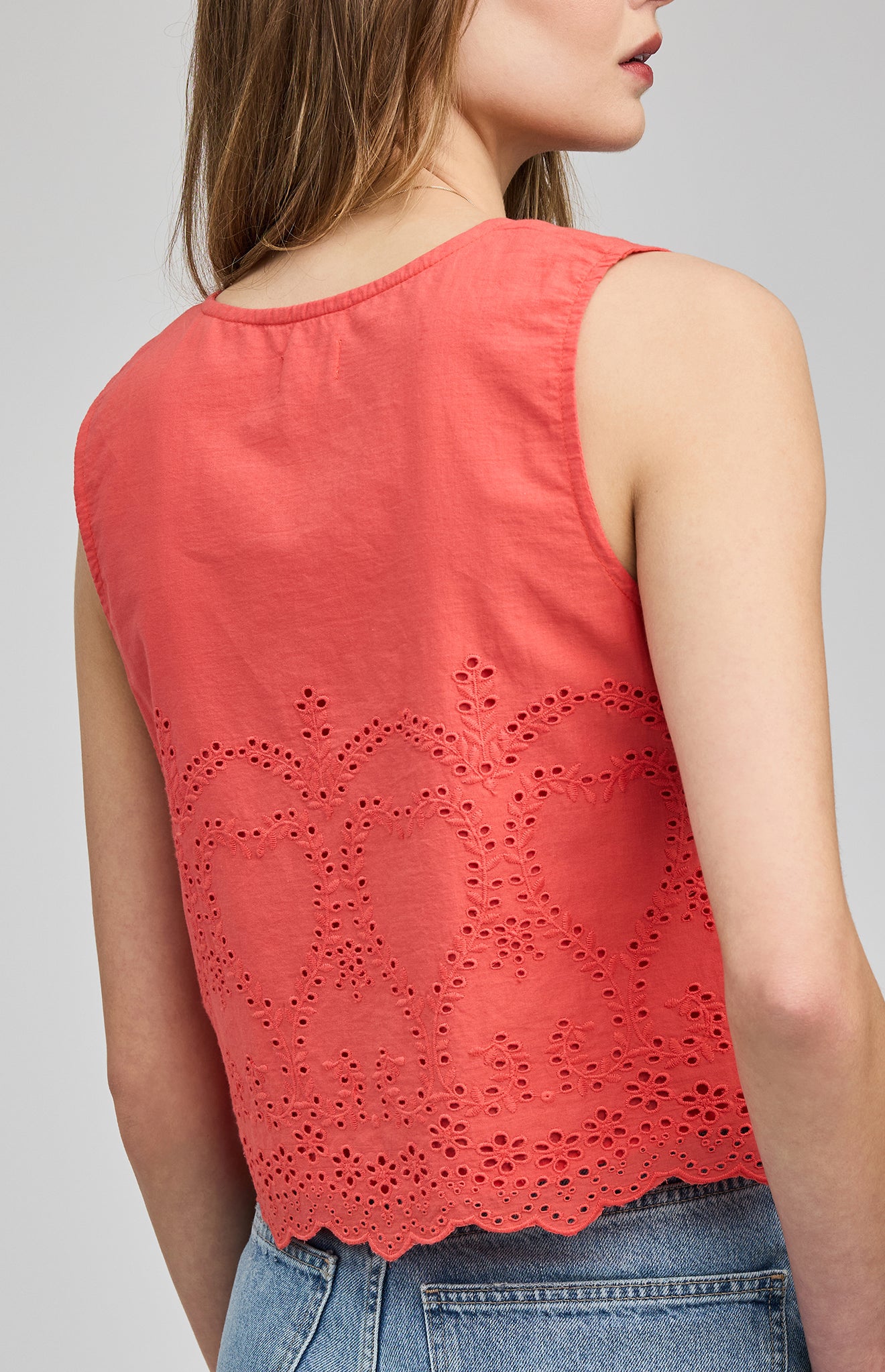 GENTLE FAWN RHEA TIE VEST - GRENADINE