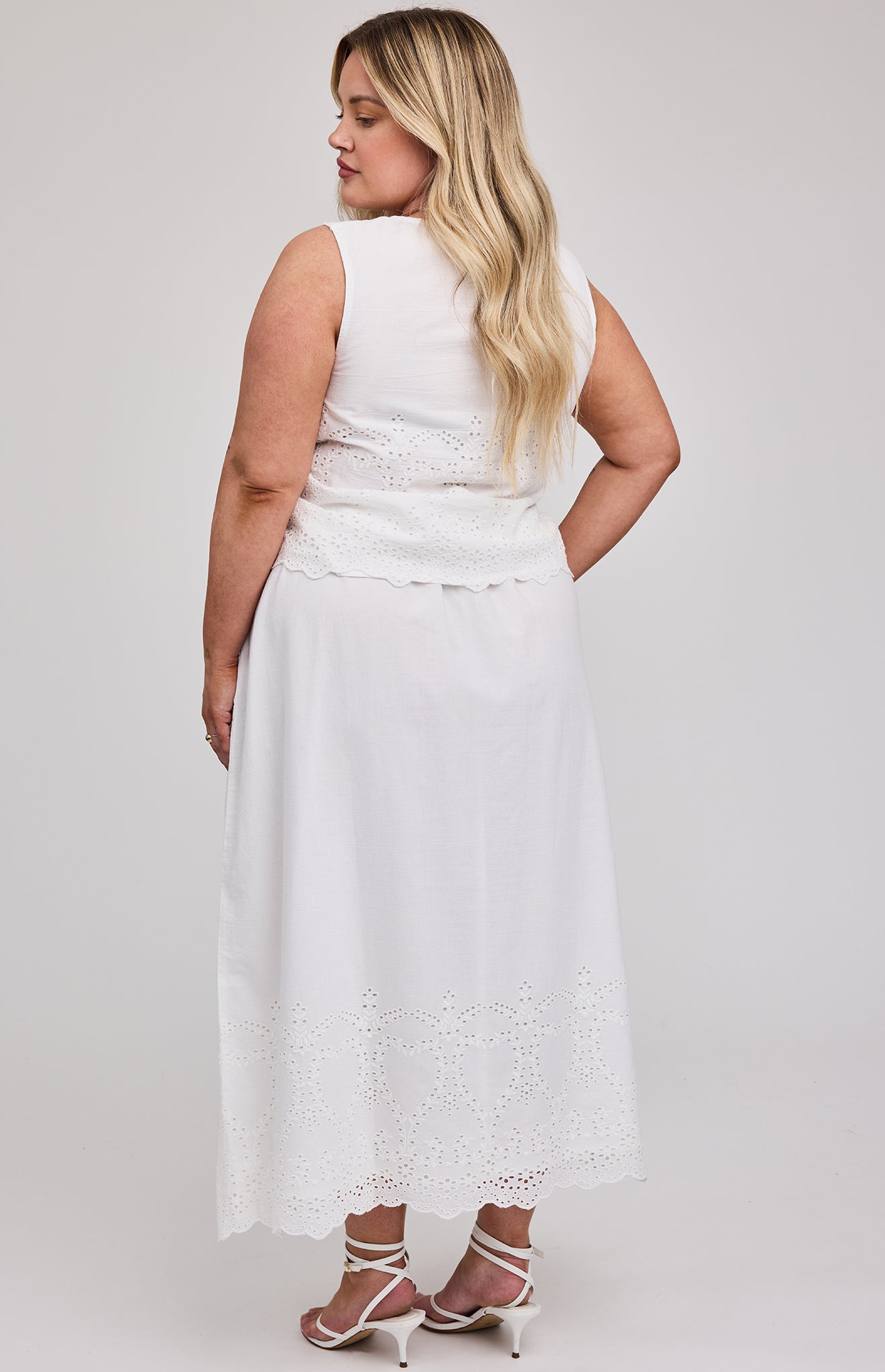 GENTLE FAWN RHEA TIE VEST - WHITE