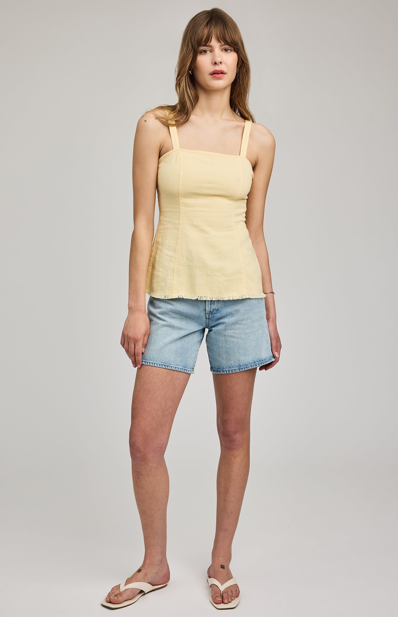 GENTLE FAWN INEZ TANK - CORNSILK