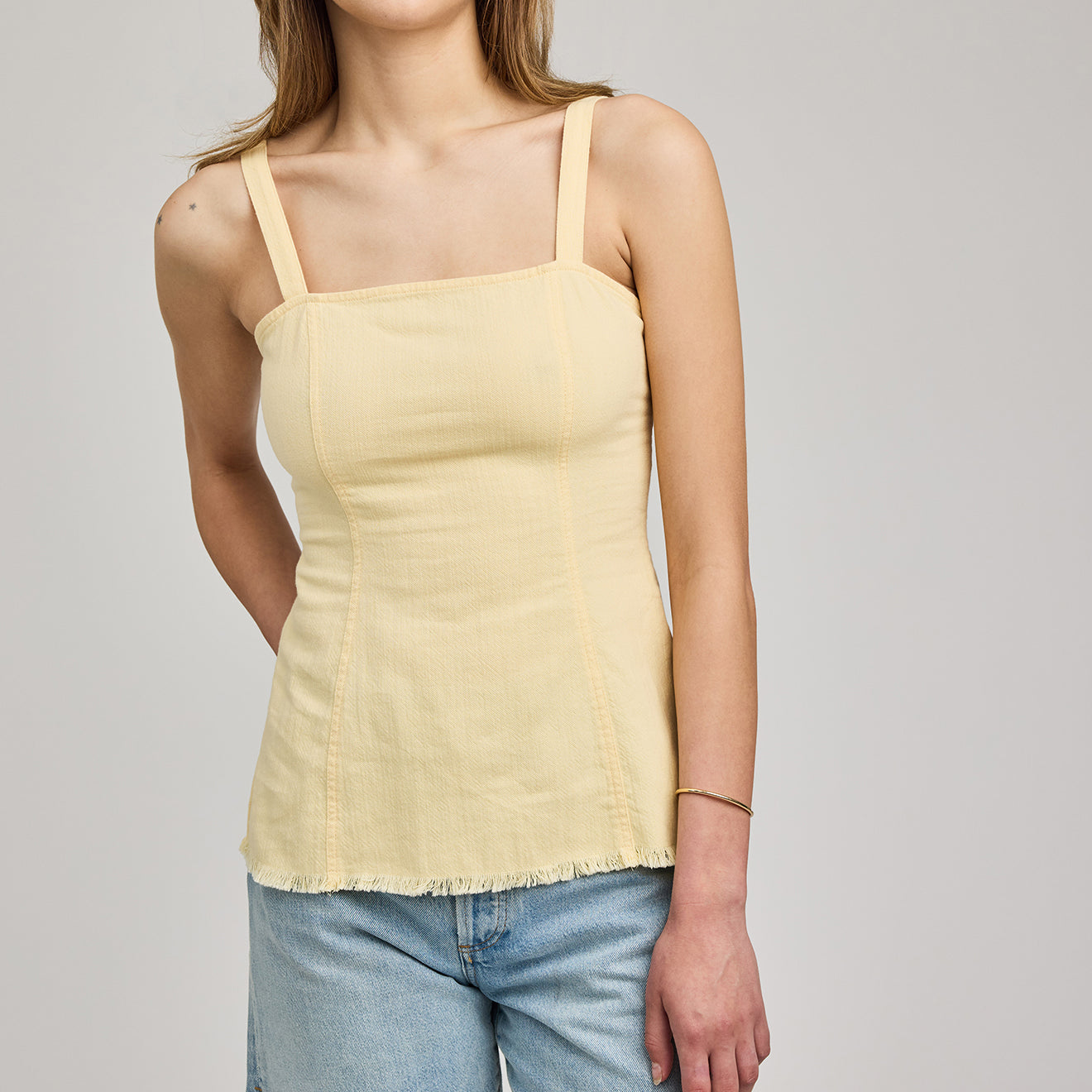 GENTLE FAWN INEZ TANK - CORNSILK
