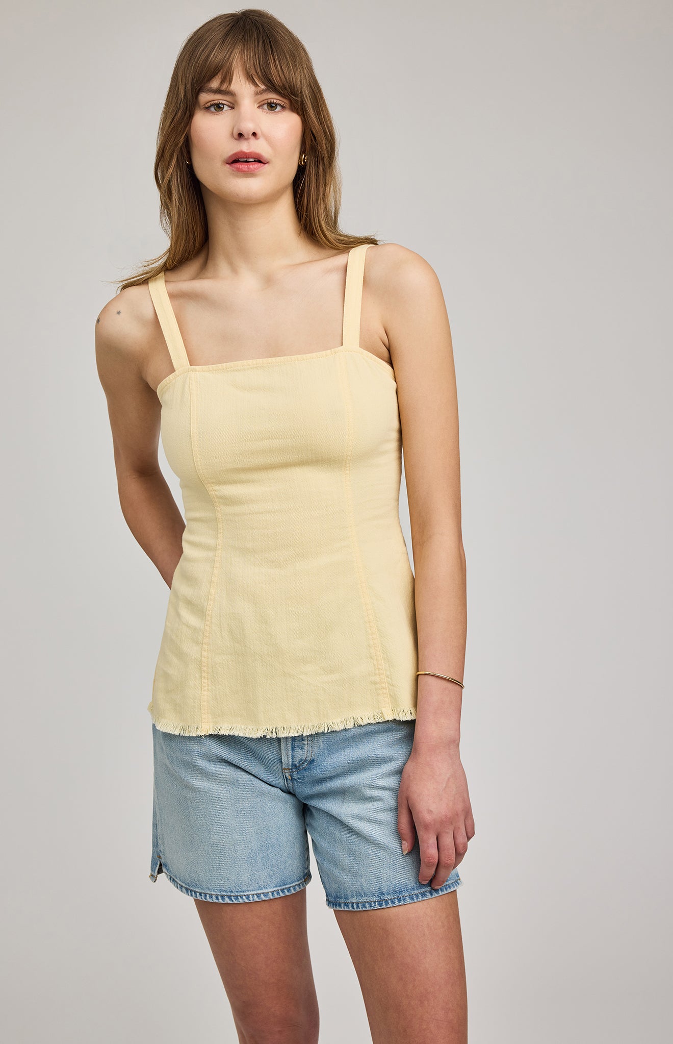 GENTLE FAWN INEZ TANK - CORNSILK