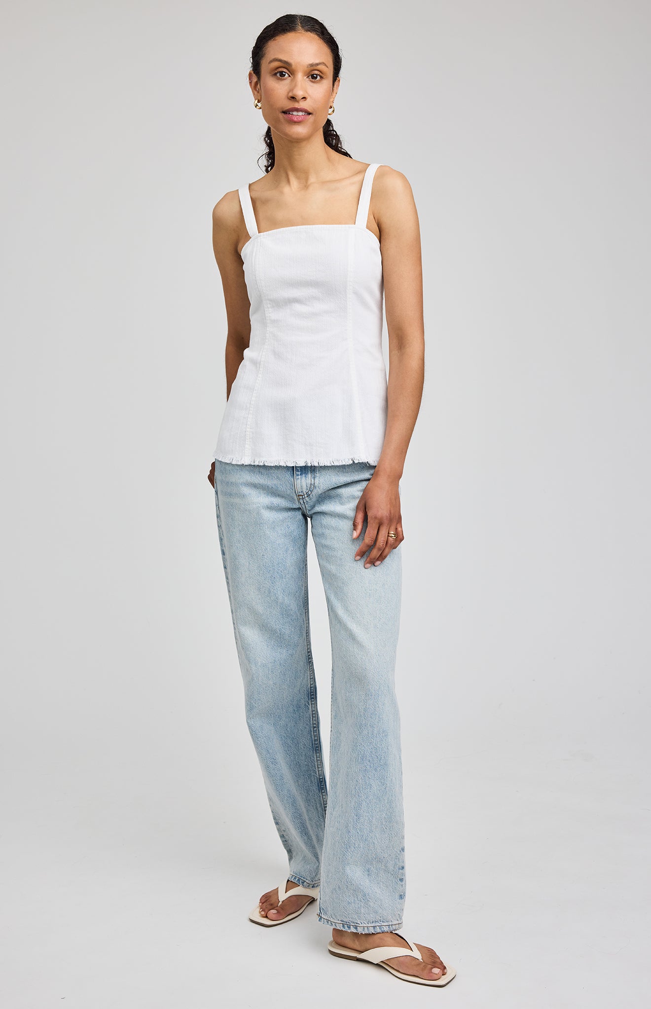 GENTLE FAWN INEZ TANK - WHITE