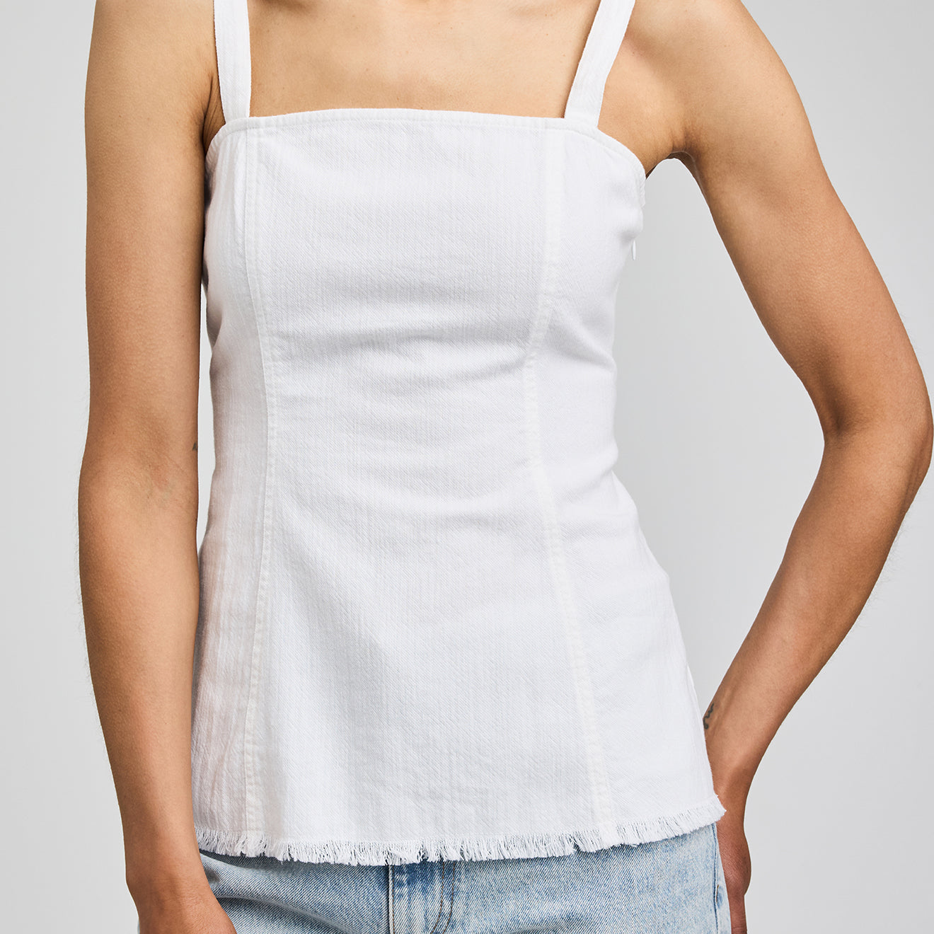 GENTLE FAWN INEZ TANK - WHITE