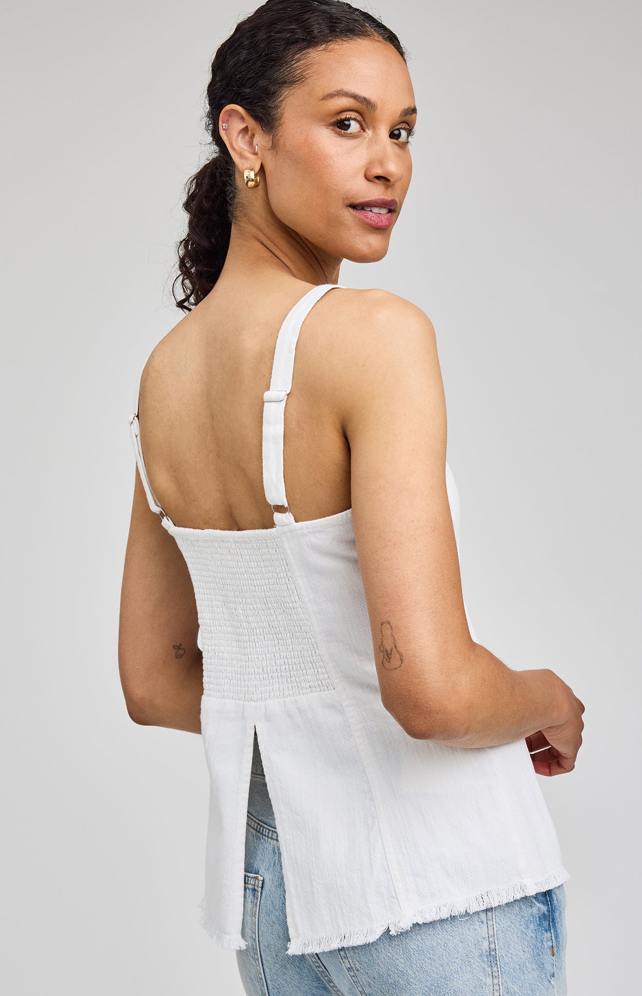 GENTLE FAWN INEZ TANK - WHITE