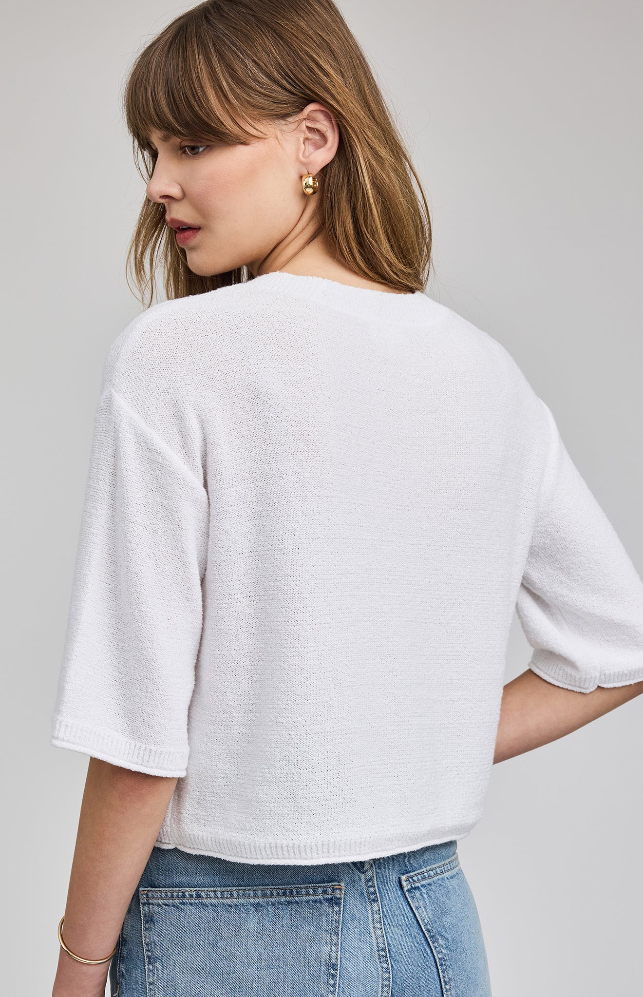 GENTLE FAWN GENEVIEVE CARDIGAN - WHITE