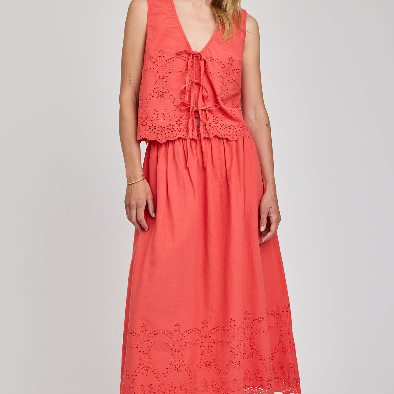 GENTLE FAWN ELODIE SKIRT - GRENADINE