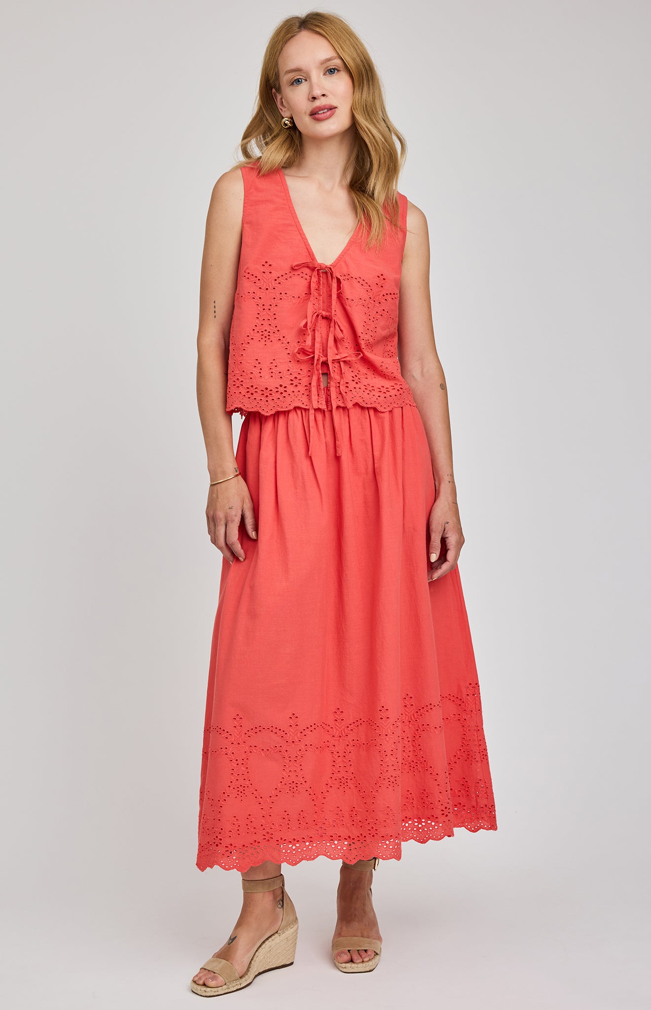 GENTLE FAWN ELODIE SKIRT - GRENADINE