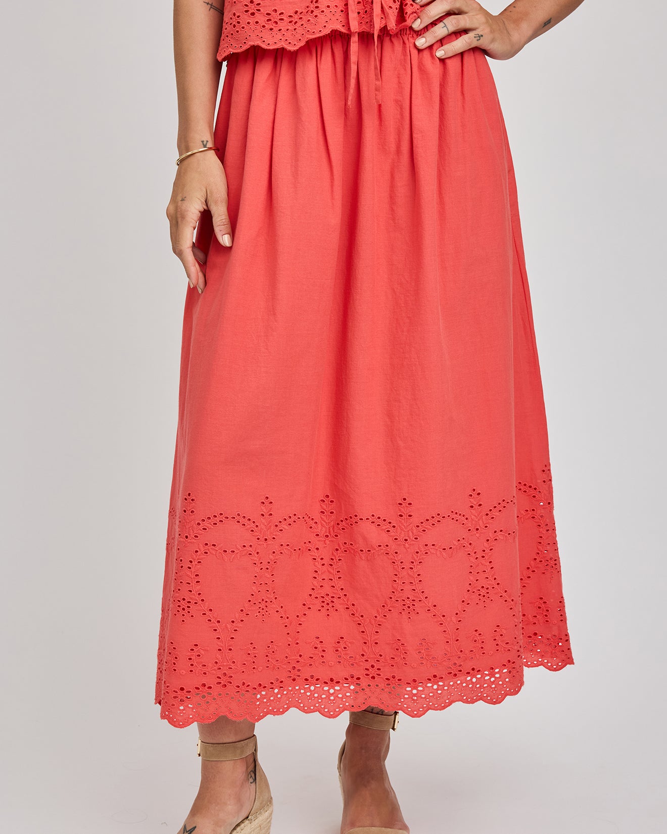 GENTLE FAWN ELODIE SKIRT - GRENADINE