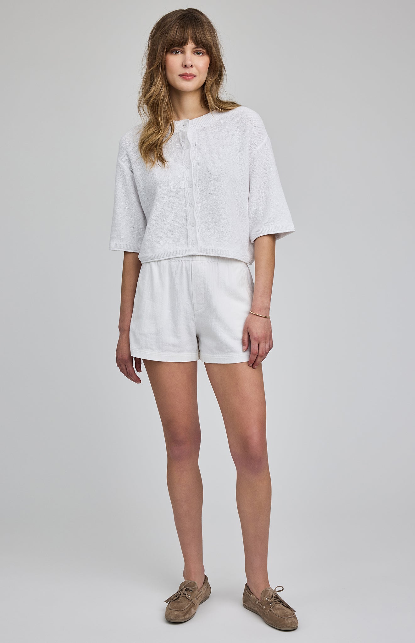 GENTLE FAWN CLEO SHORTS - WHITE