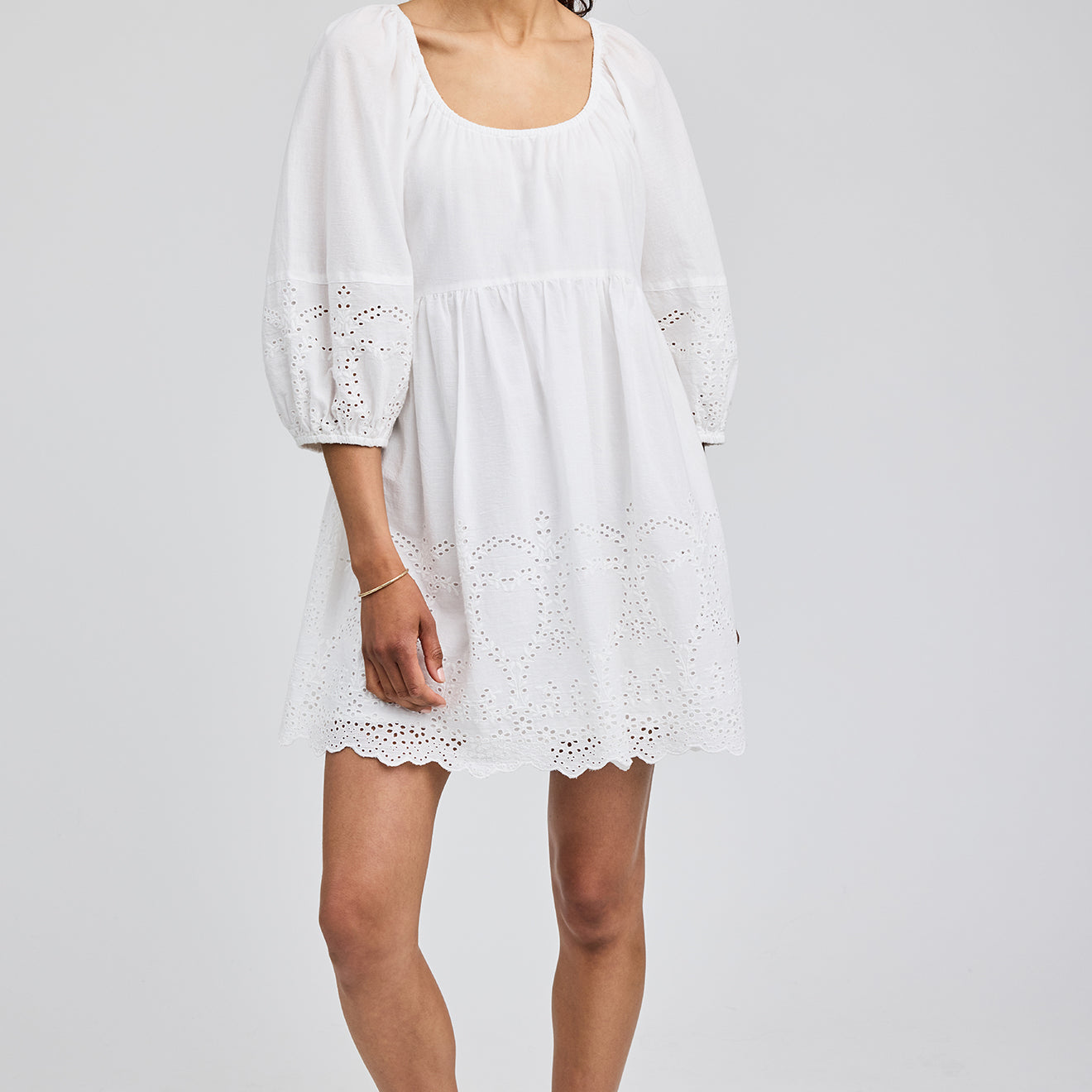 GENTLE FAWN CORALINA DRESS - WHITE