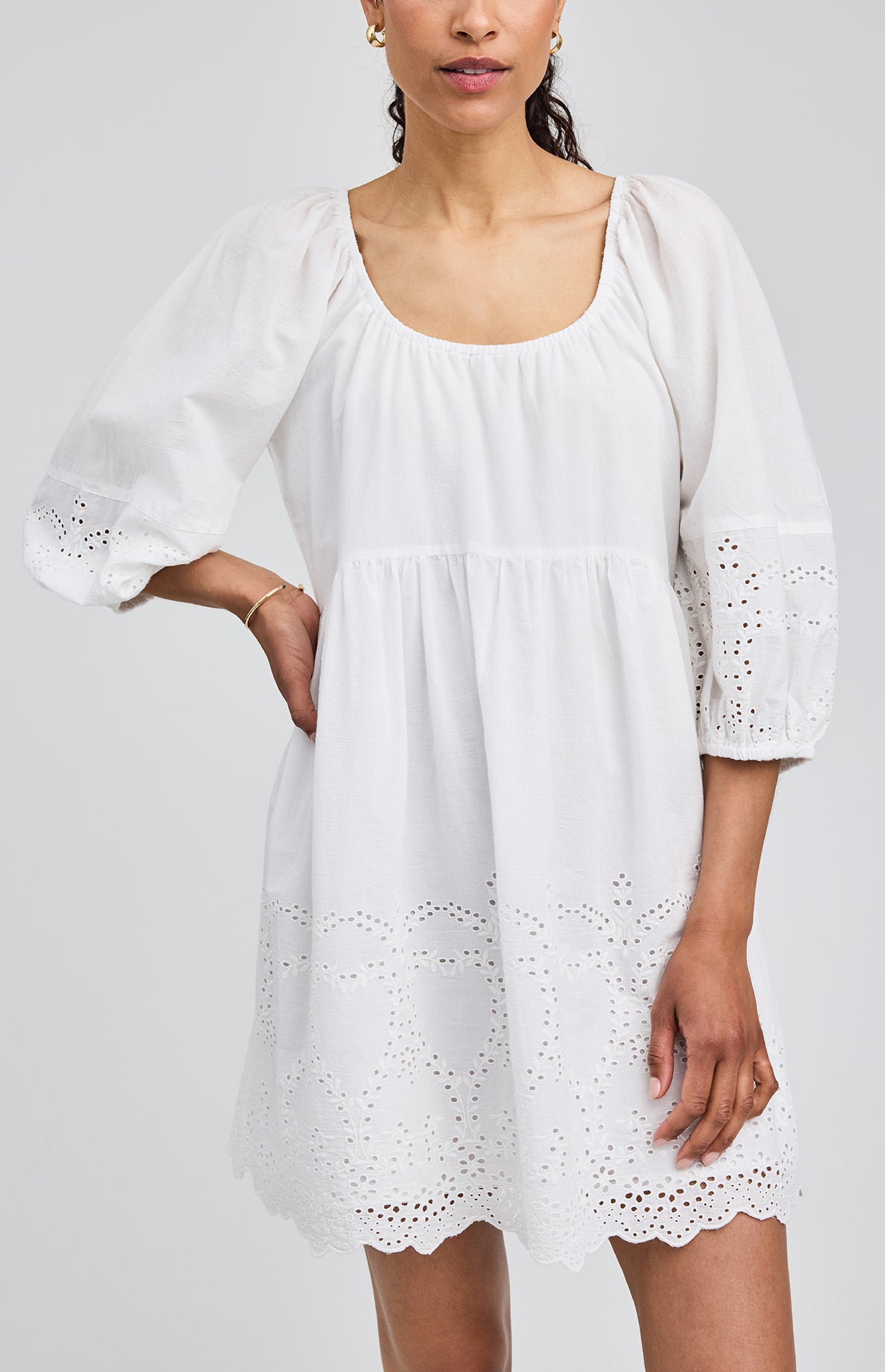 GENTLE FAWN CORALINA DRESS - WHITE
