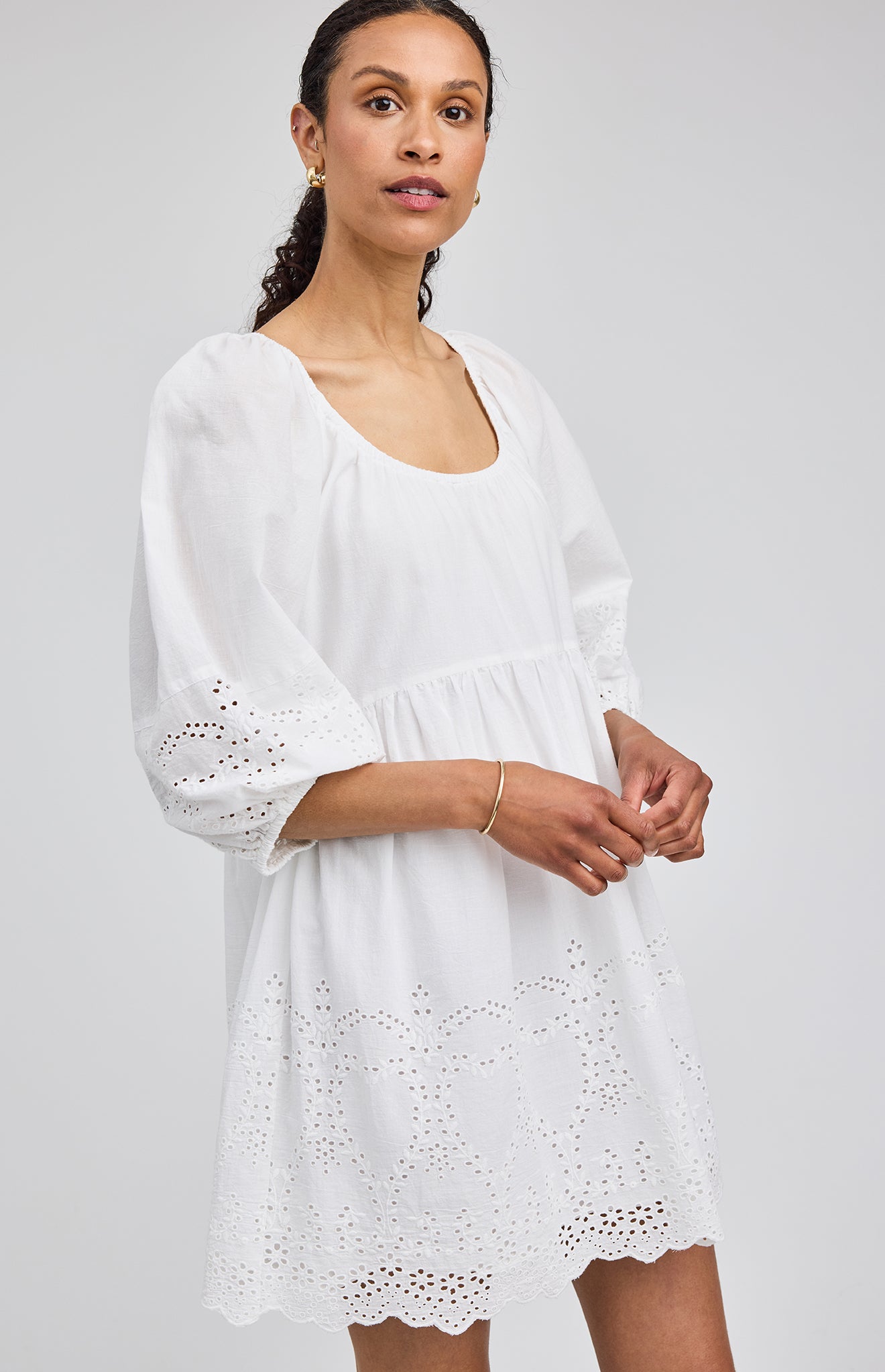 GENTLE FAWN CORALINA DRESS - WHITE