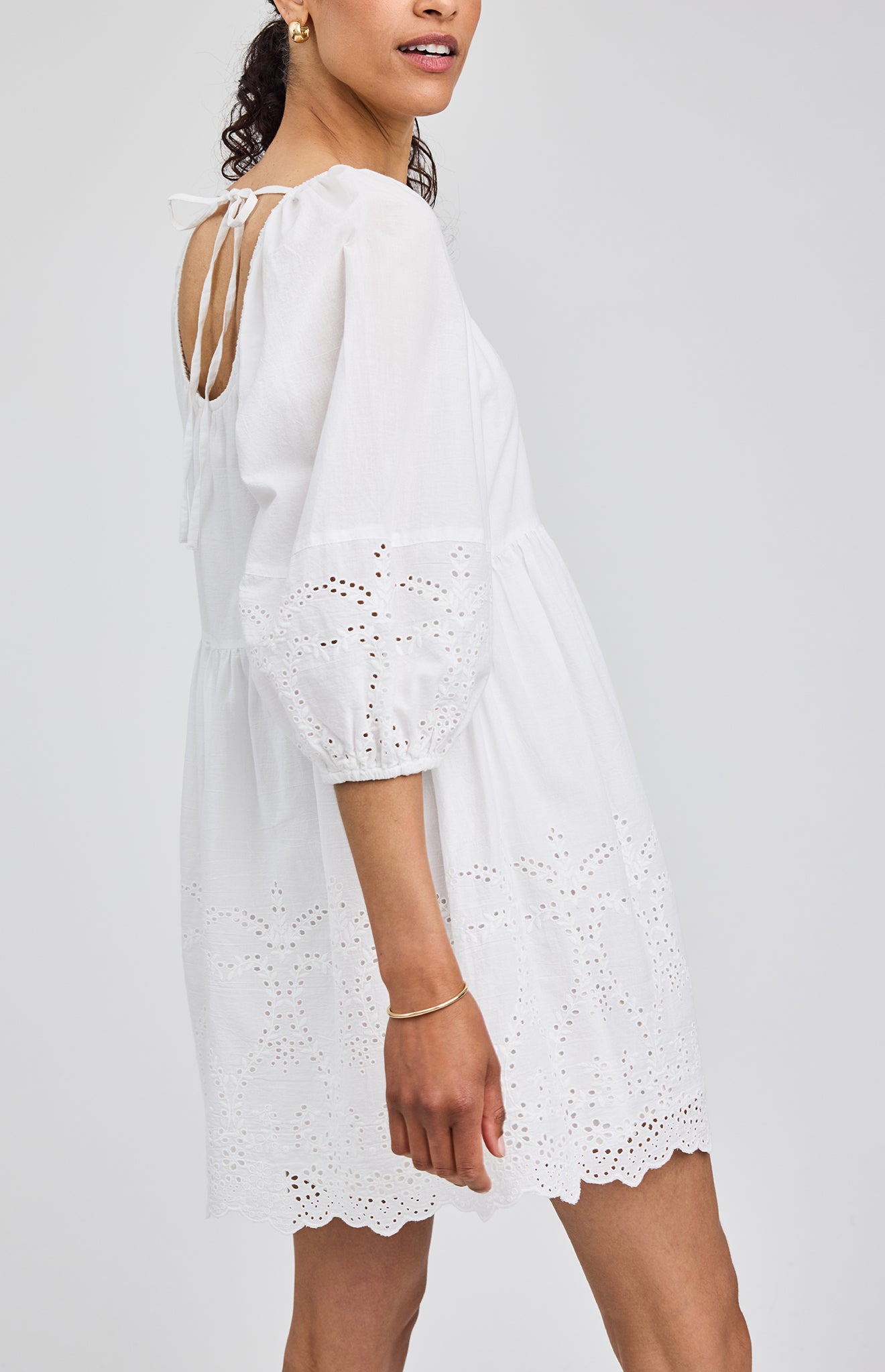 GENTLE FAWN CORALINA DRESS - WHITE