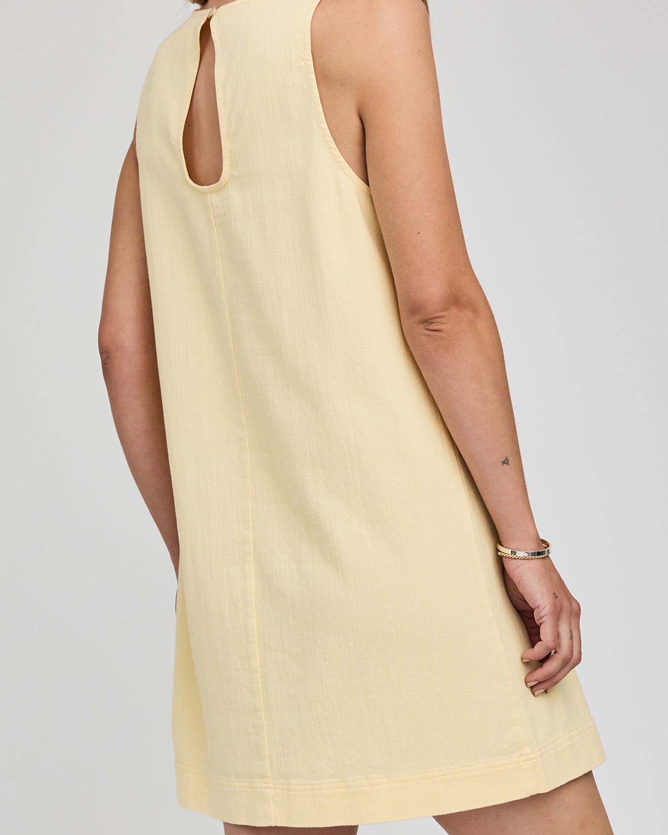 GENTLE FAWN CASEY DRESS - CORNSILK
