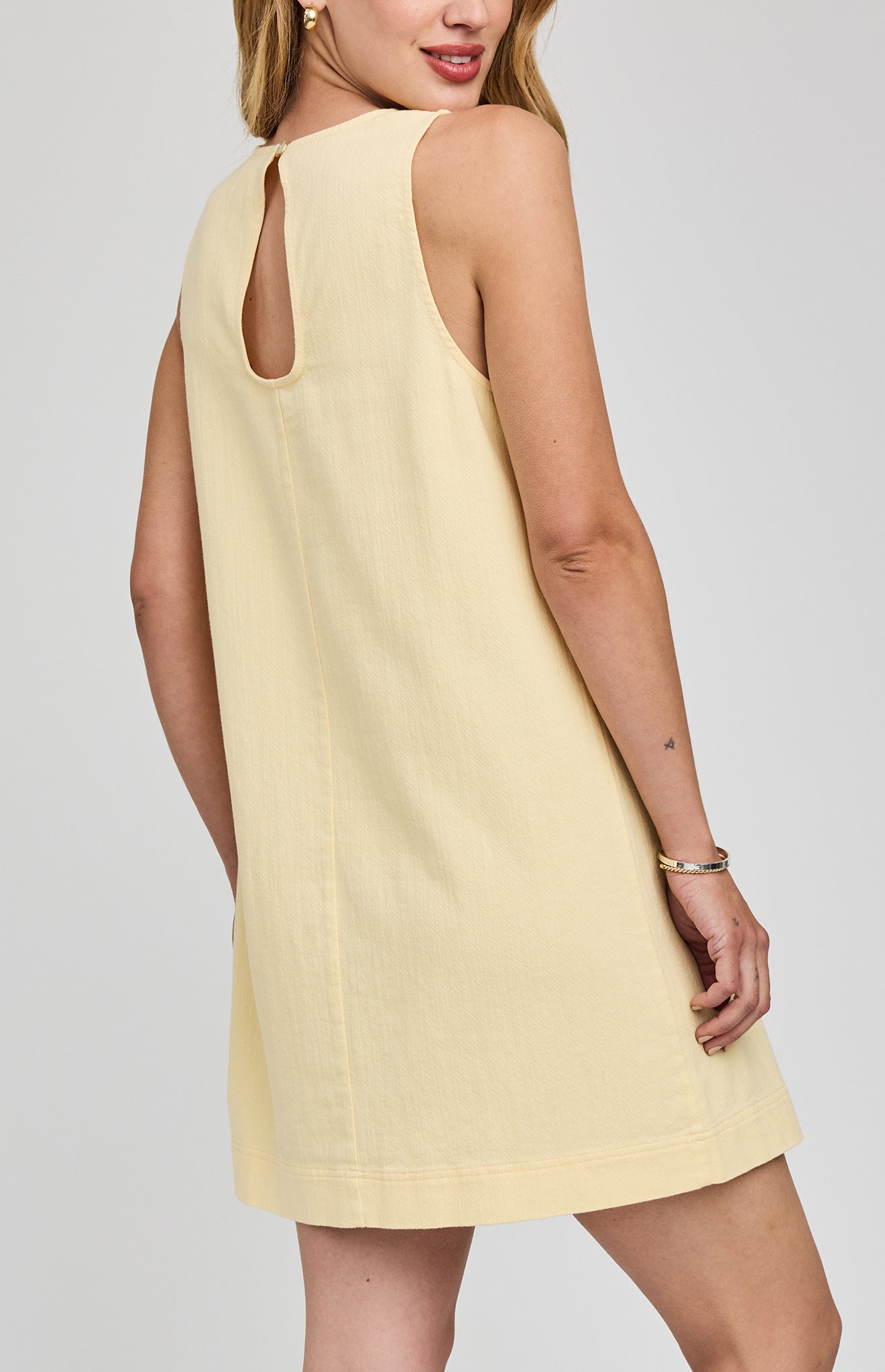 GENTLE FAWN CASEY DRESS - CORNSILK
