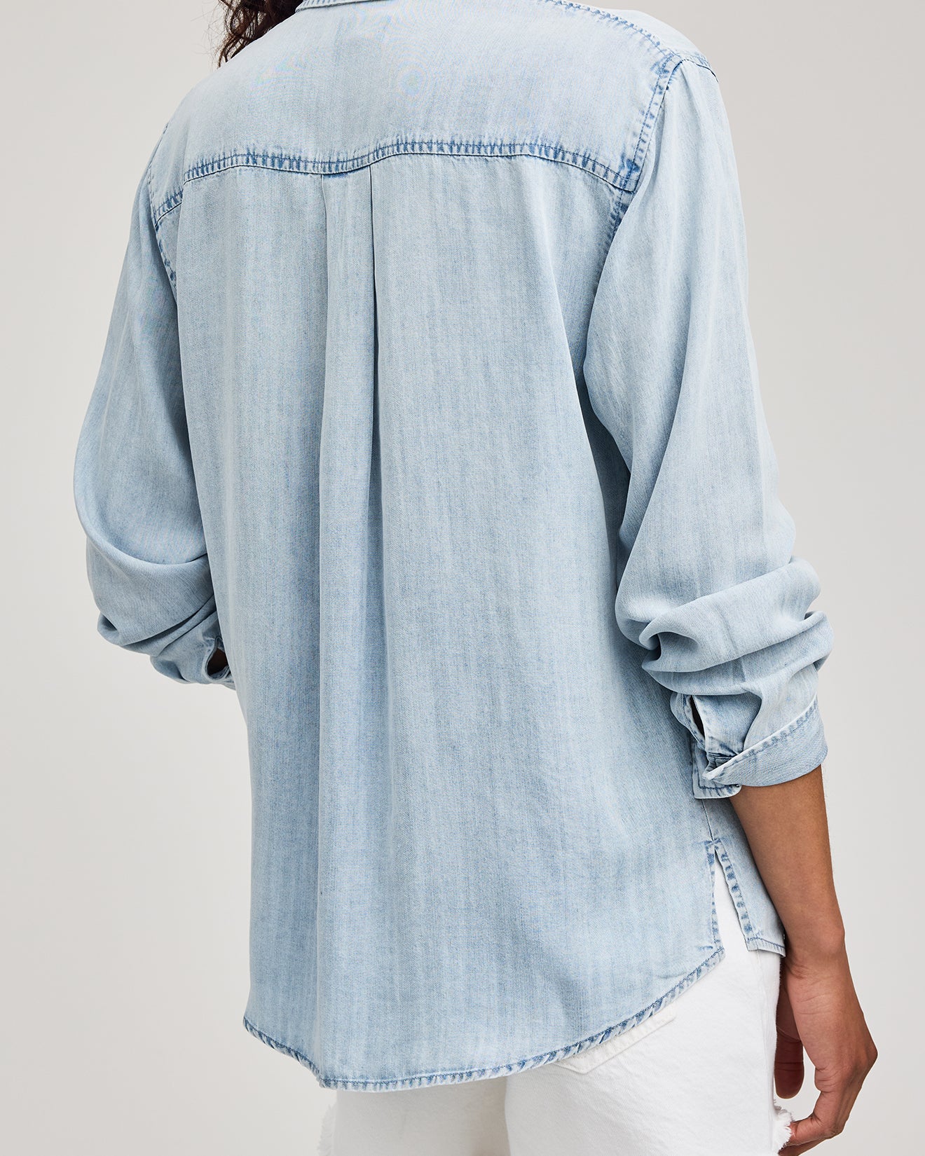 GENTLE FAWN OZZY BUTTON DOWN - LIGHT BLUE