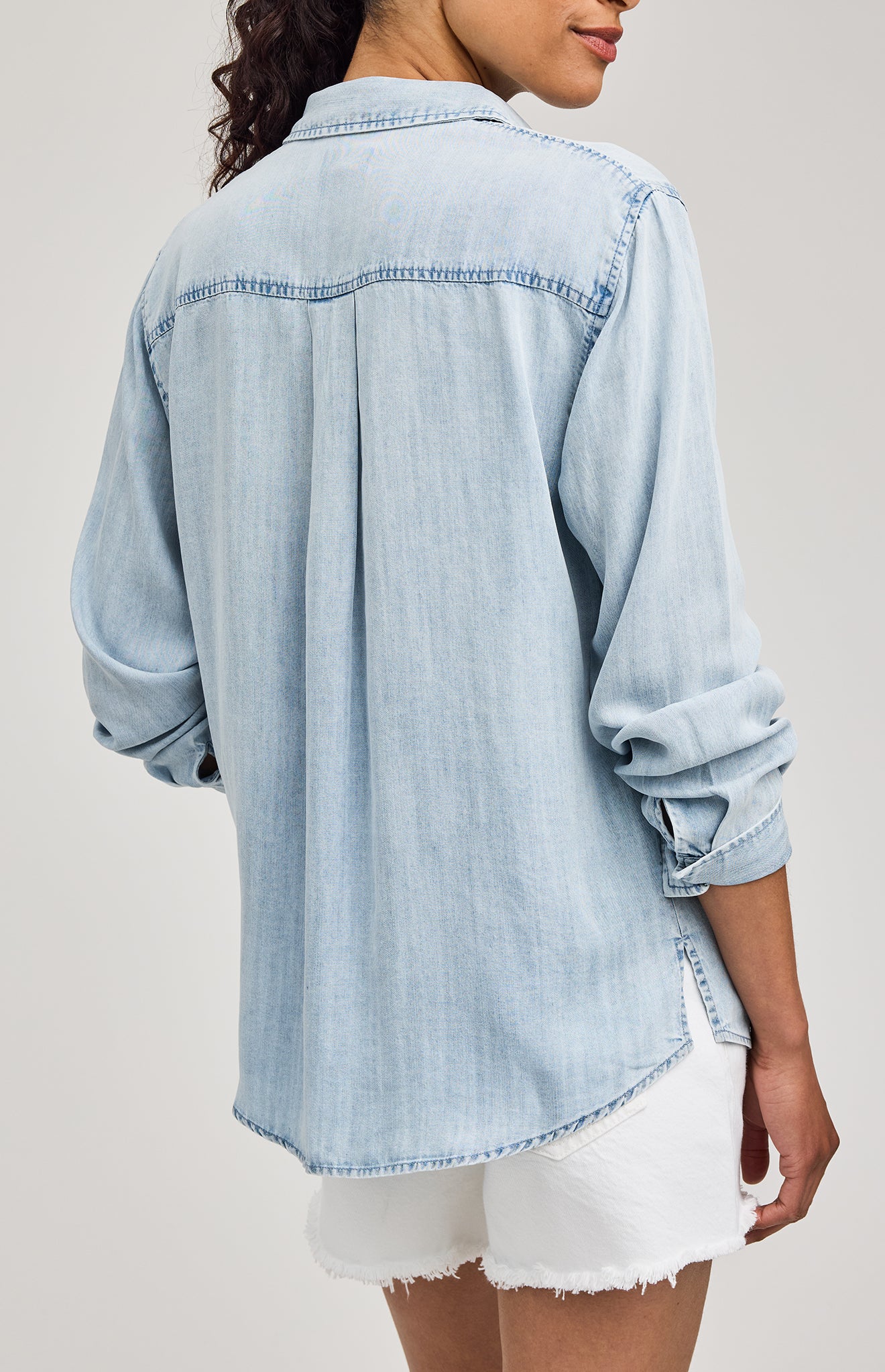 GENTLE FAWN OZZY BUTTON DOWN - LIGHT BLUE