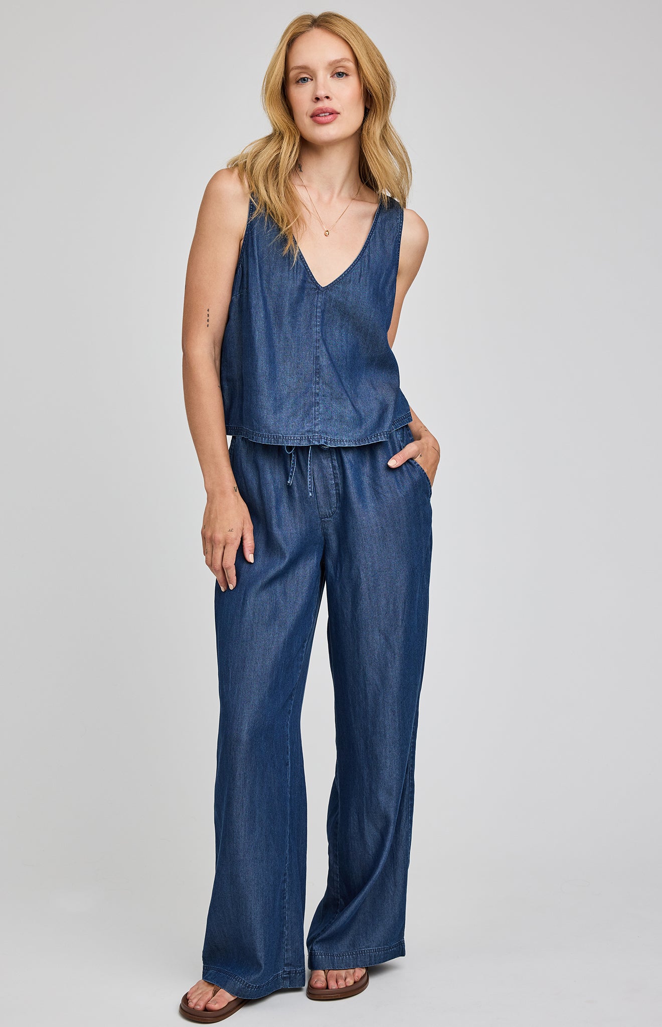 GENTLE FAWN COLETTE TANK - DARK BLUE