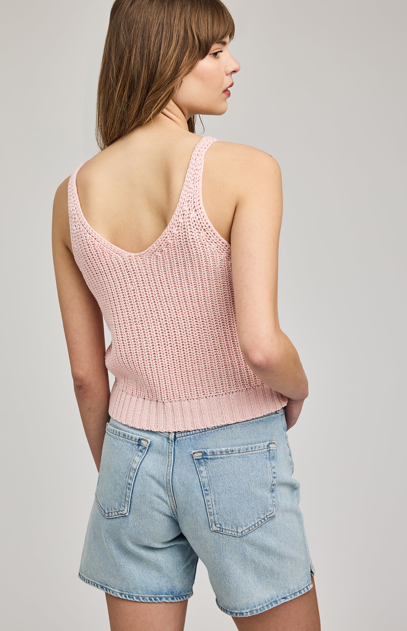 GENTLE FAWN LIZZIE KNIT TANK - SEASHELL