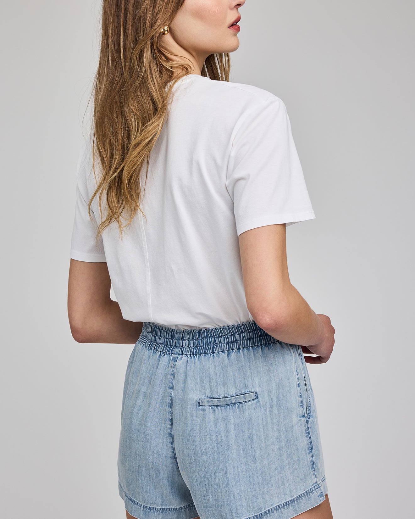 GENTLE FAWN TESSA SHORTS - LIGHT BLUE