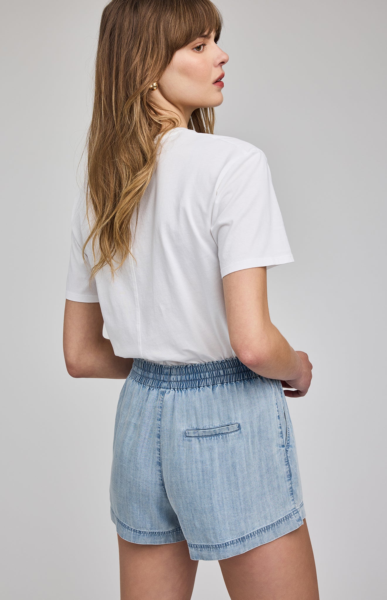 GENTLE FAWN TESSA SHORTS - LIGHT BLUE