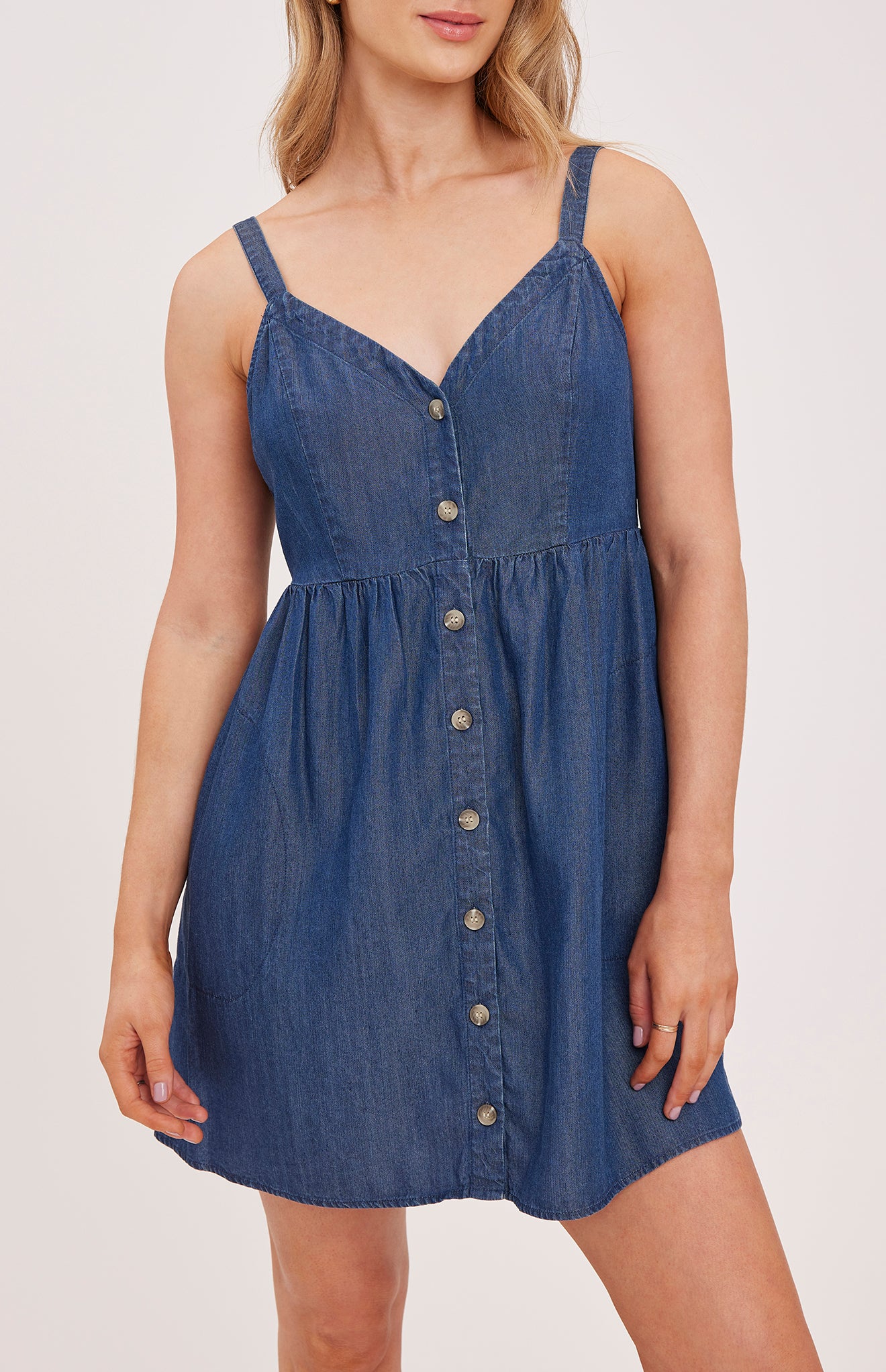 GENTLE FAWN LUCIANA DRESS - DARK BLUE