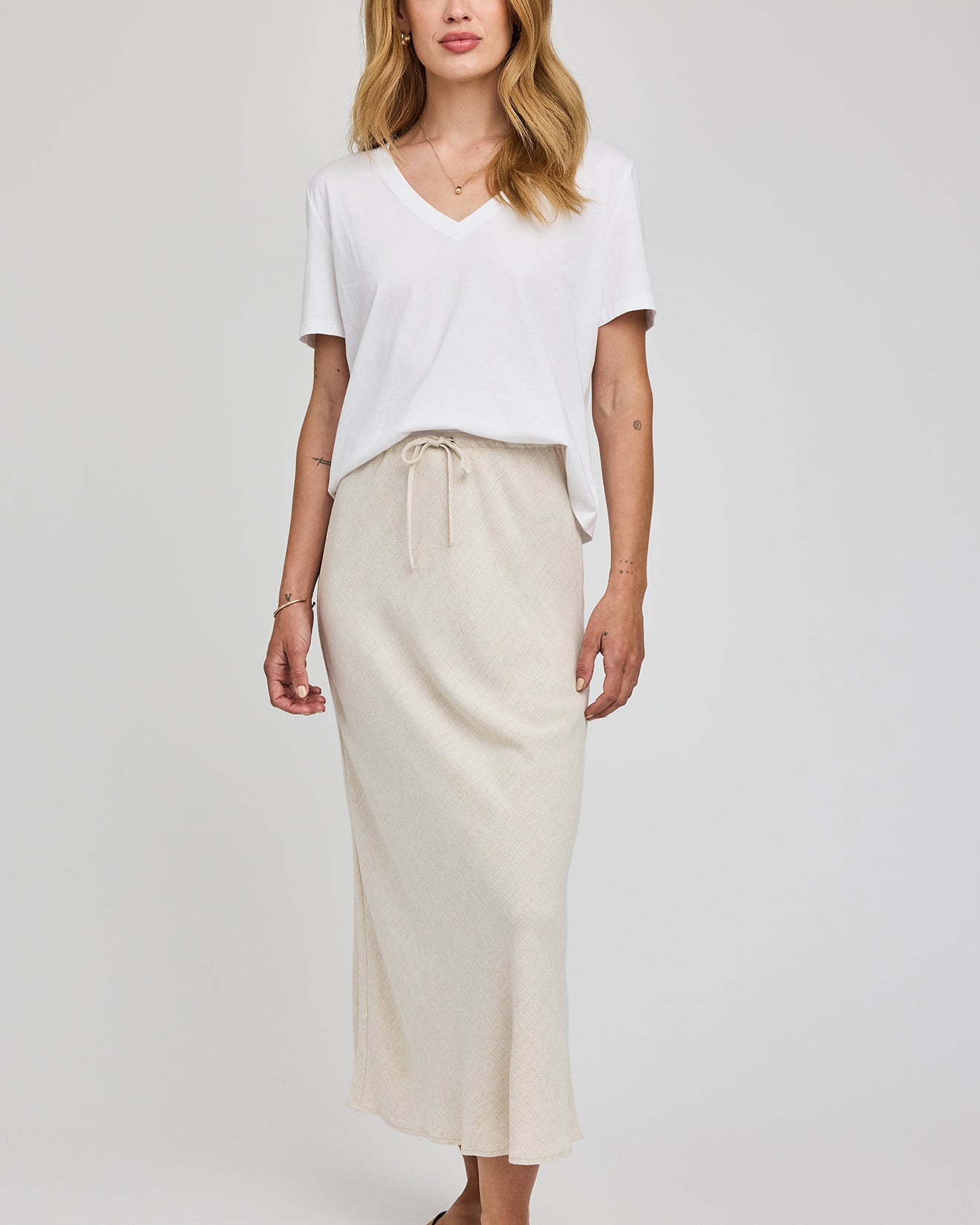 GENTLE FAWN CASSIA SKIRT - LINEN