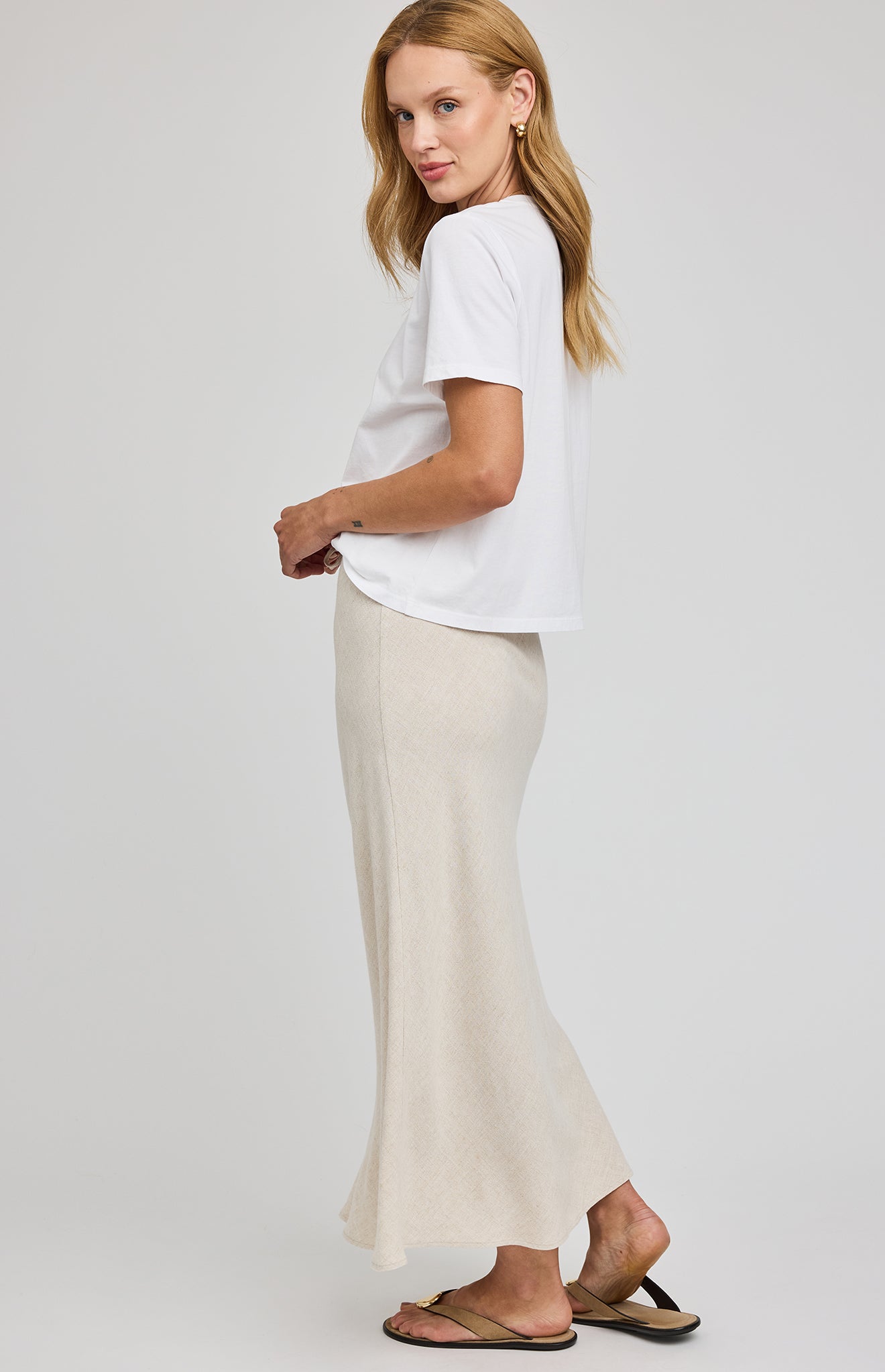 GENTLE FAWN CASSIA SKIRT - LINEN