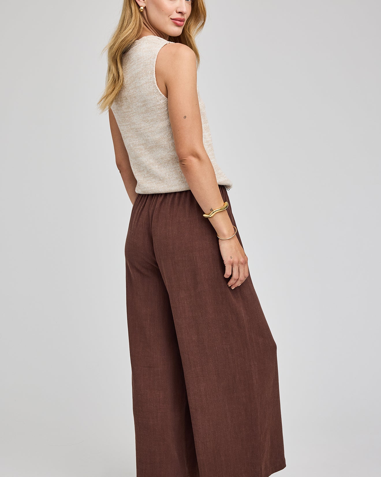 GENTLE FAWN ARLO LOOSE PANTS - ESPRESSO