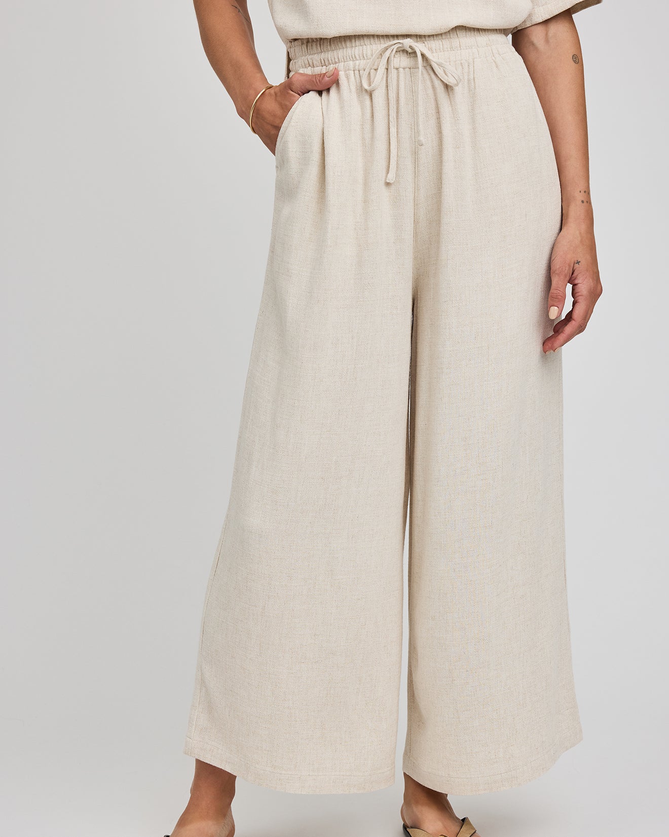 GENTLE FAWN ARLO LOOSE PANTS - LINEN