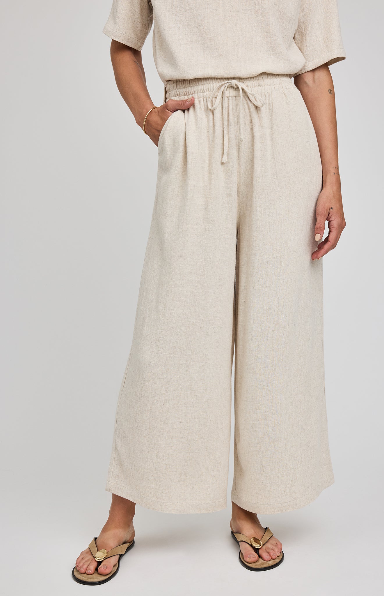 GENTLE FAWN ARLO LOOSE PANTS - LINEN