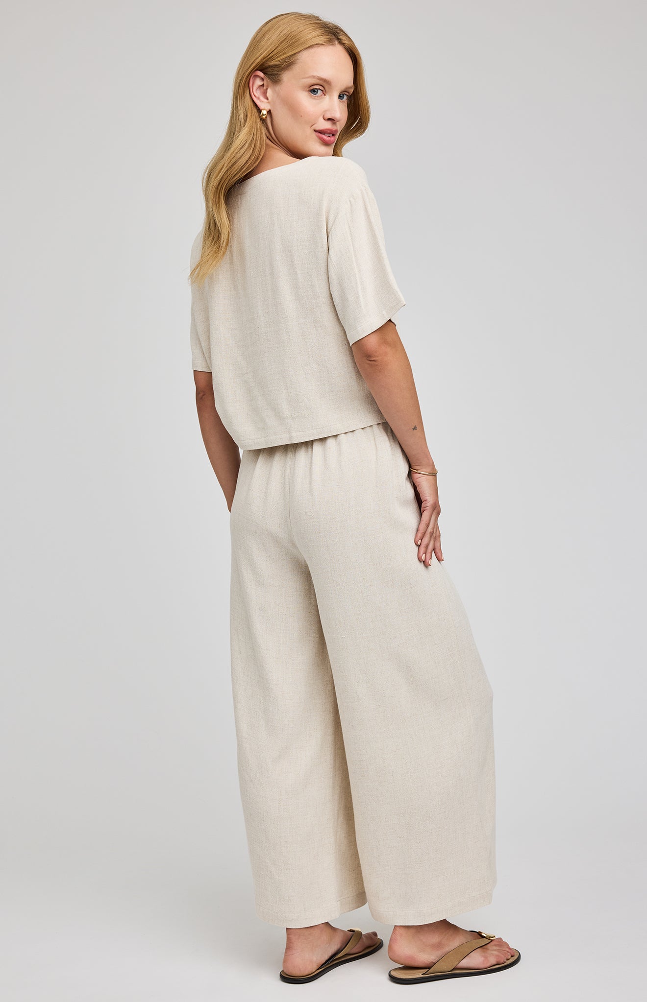 GENTLE FAWN ARLO LOOSE PANTS - LINEN