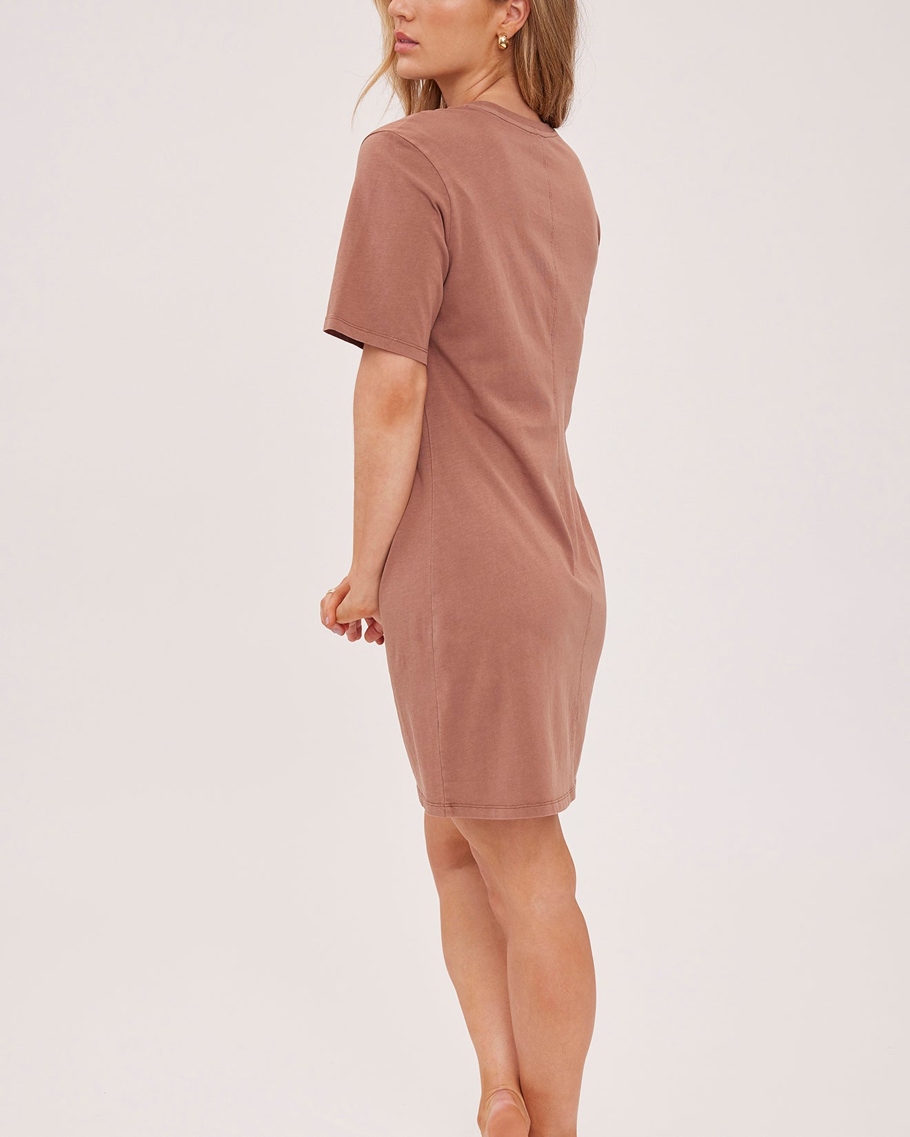 GENTLE FAWN CINDY T SHIRT DRESS - CAPPUCCINO