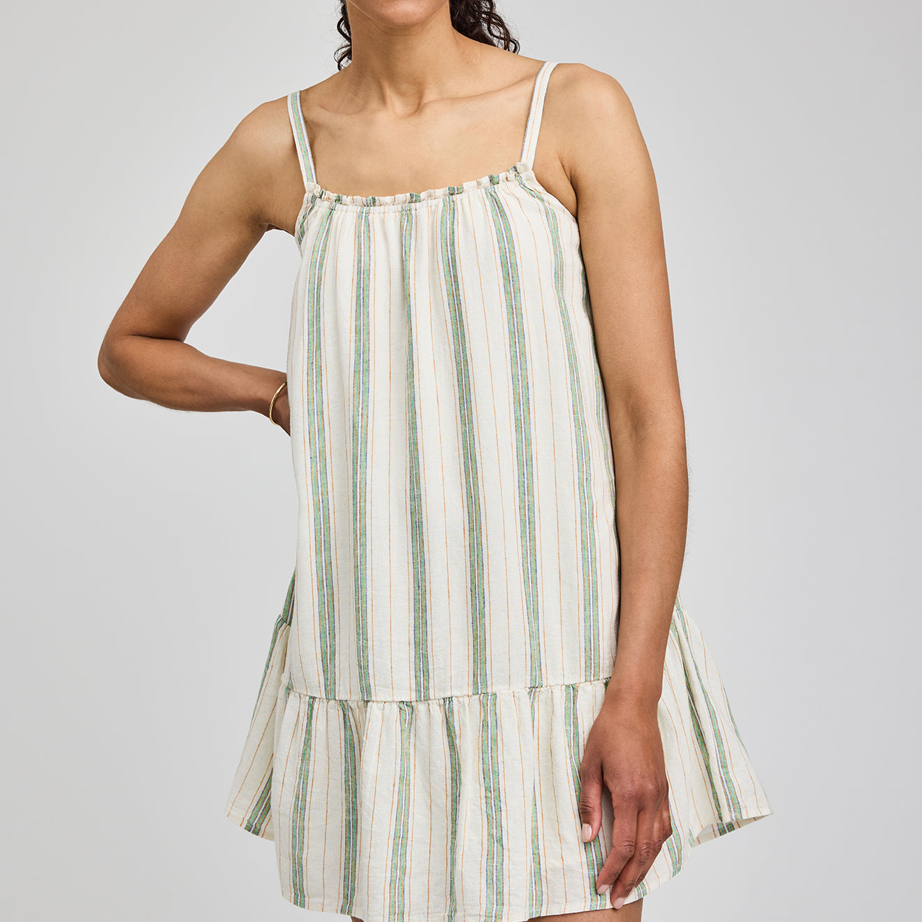 GENTLE FAWN STEPHANIE DRESS - CREAM STRIPE
