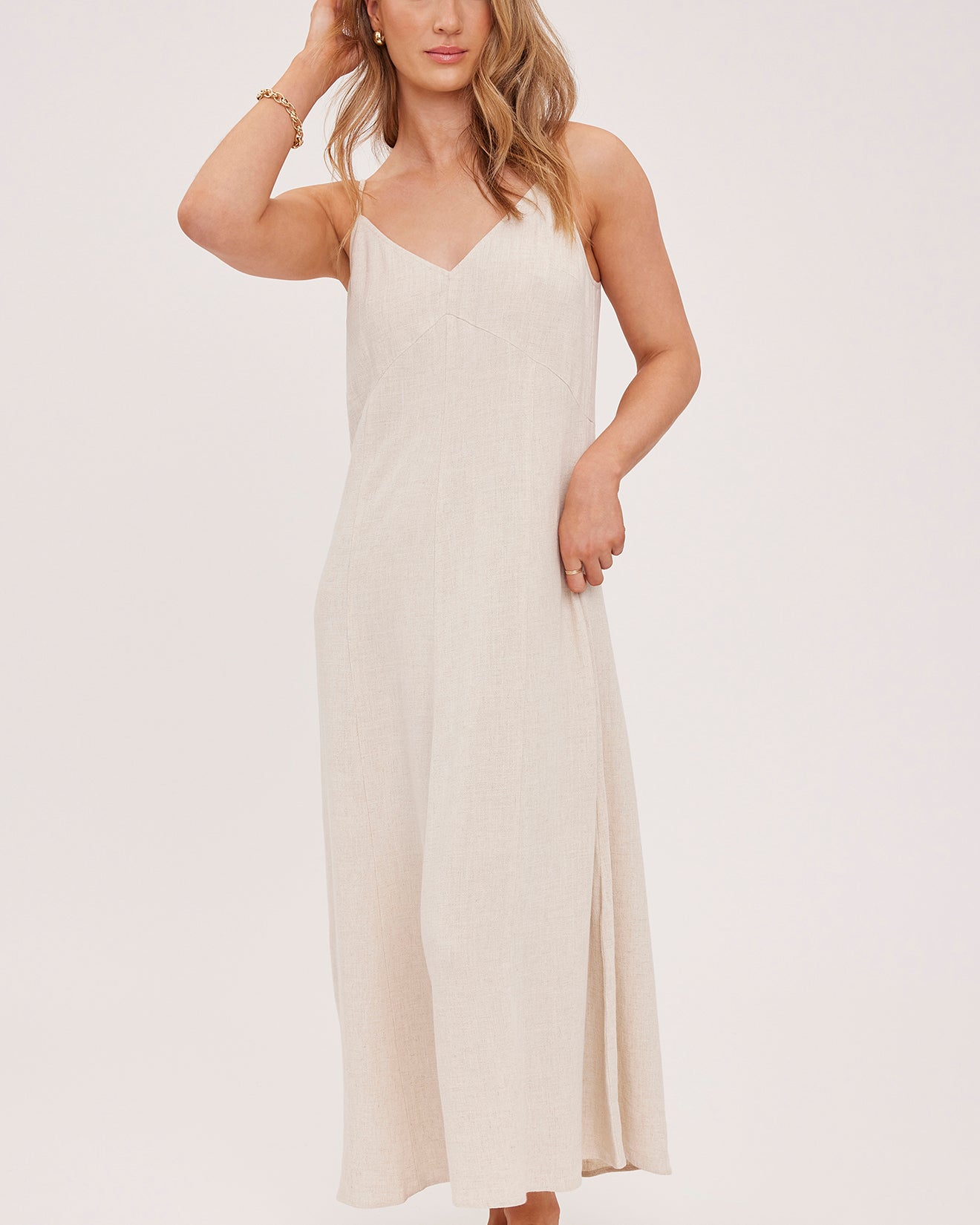 GENTLE FAWN VIRGINIA MAXI DRESS - LINEN