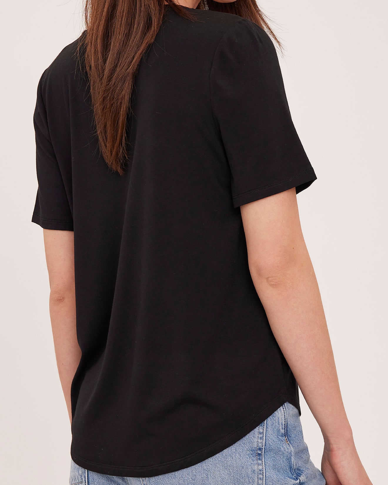 GENTLE FAWN JAMIE TEE - BLACK